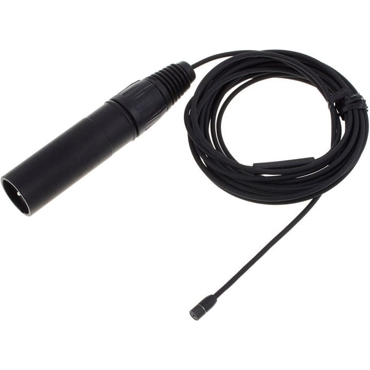 Sennheiser MKE2-P-C Gold Omnidirectional Lavalier Microphone (3-Pin XLR, Black)