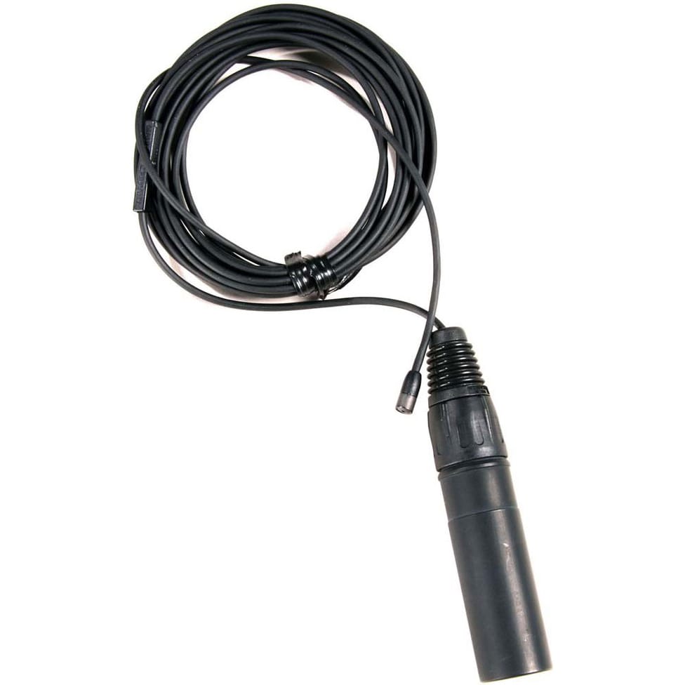 Sennheiser MKE2-P-C Gold Omnidirectional Lavalier Microphone (3-Pin XLR, Black)