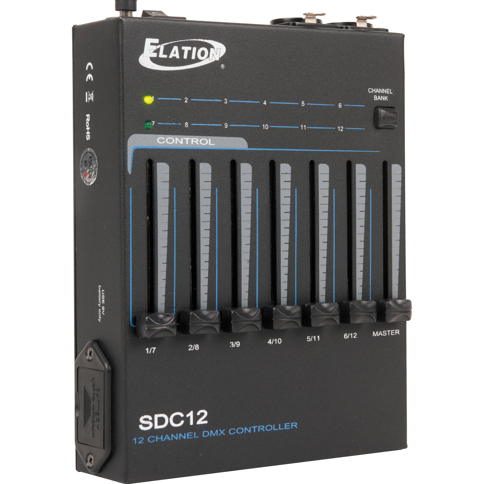 Elation SDC12 12-Channel Basic DMX Controller