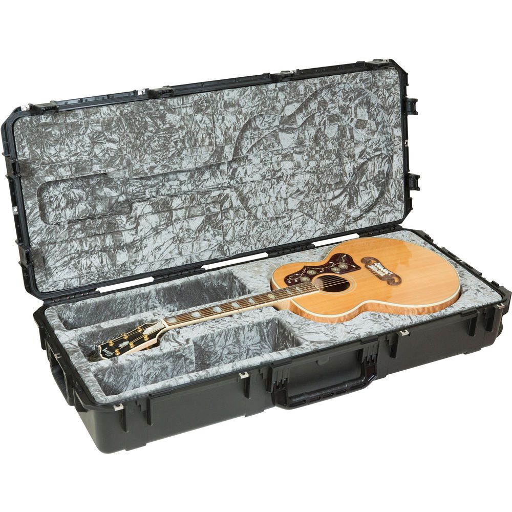 SKB 3i-4719-20 iSeries Waterproof Jumbo Acoustic Guitar Case with Wheels