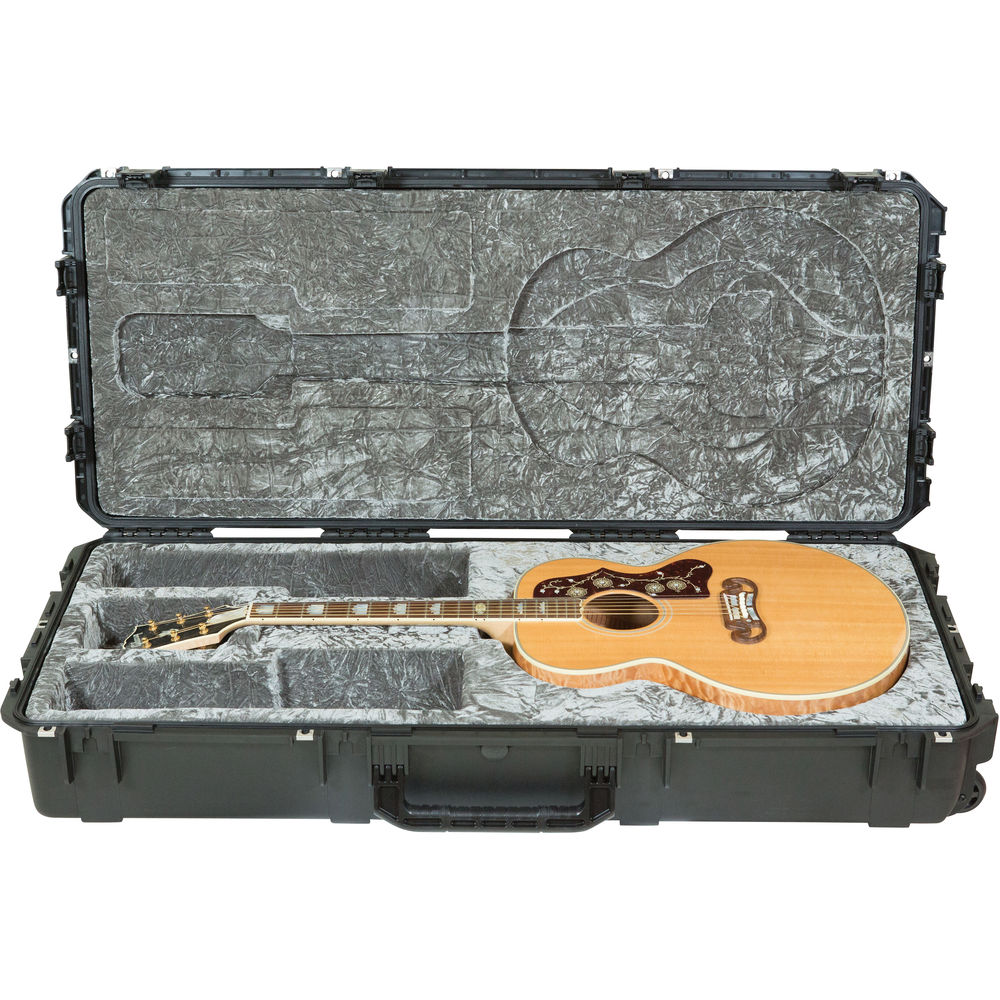 SKB 3i-4719-20 iSeries Waterproof Jumbo Acoustic Guitar Case with Wheels