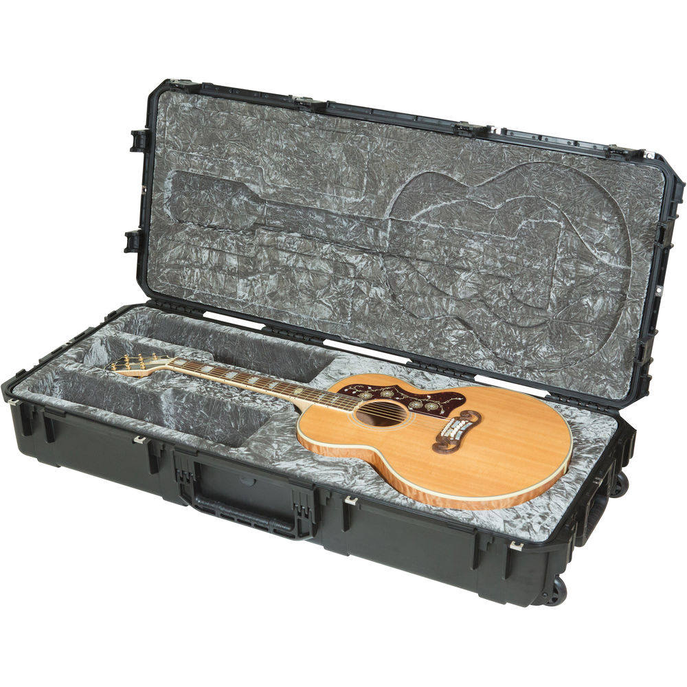 SKB 3i-4719-20 iSeries Waterproof Jumbo Acoustic Guitar Case with Wheels