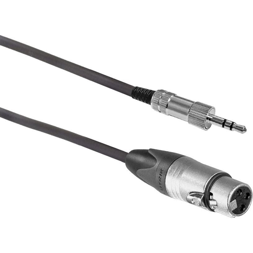 Performance Audio 1/8" TRS Stereo to Female XLR Cable (6')