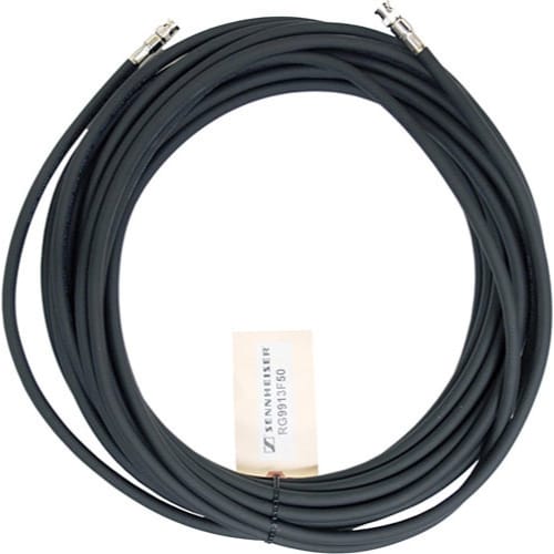 Sennheiser RG9913F-50 Low-Loss Flexible RF Antenna Cable (50')