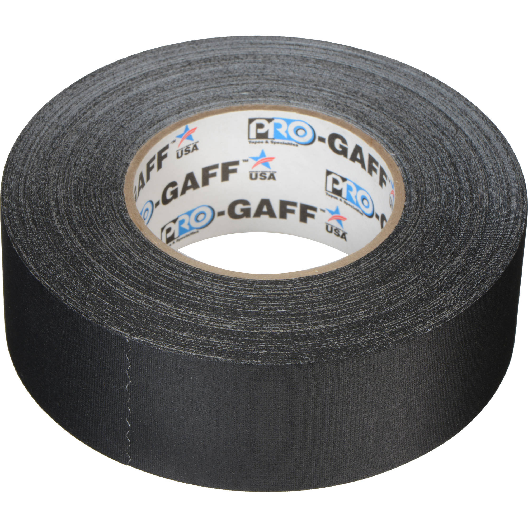 ProTapes Pro Gaff Premium Matte Cloth Gaffers Tape 2" x 55yds (Black)