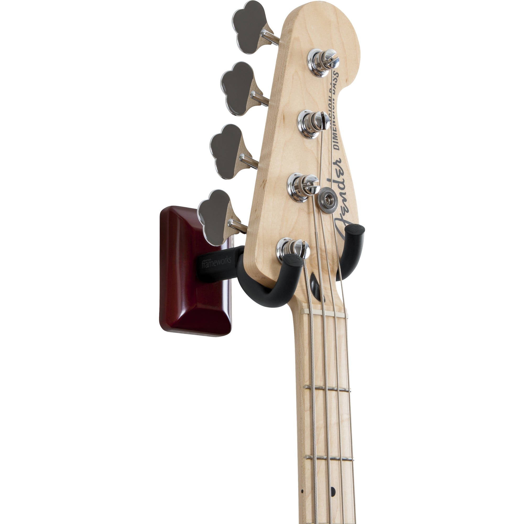 Gator Frameworks GFW-GTR-HNGRCHR Wall Mount Guitar Hanger (Cherry)