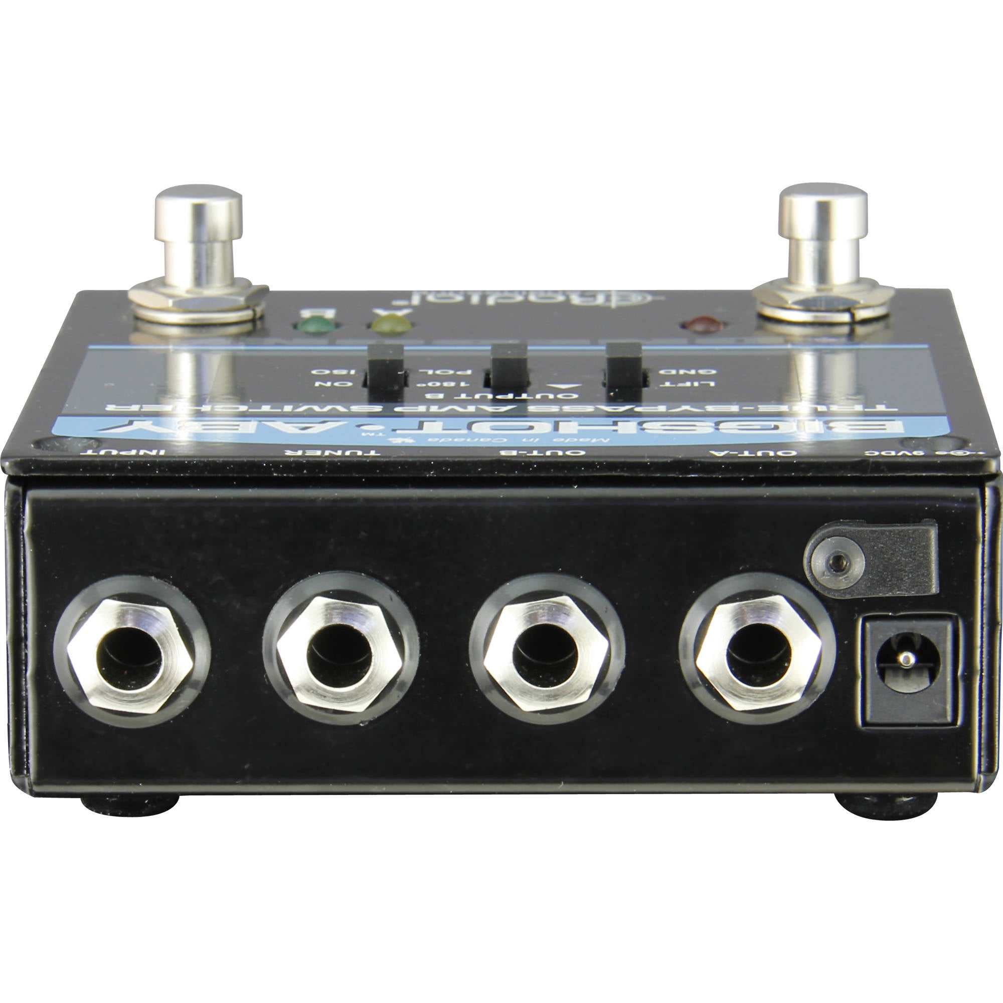 Radial Engineering BigShot ABY True-Bypass Amplifier Switcher with Tuner Out and LED Lights