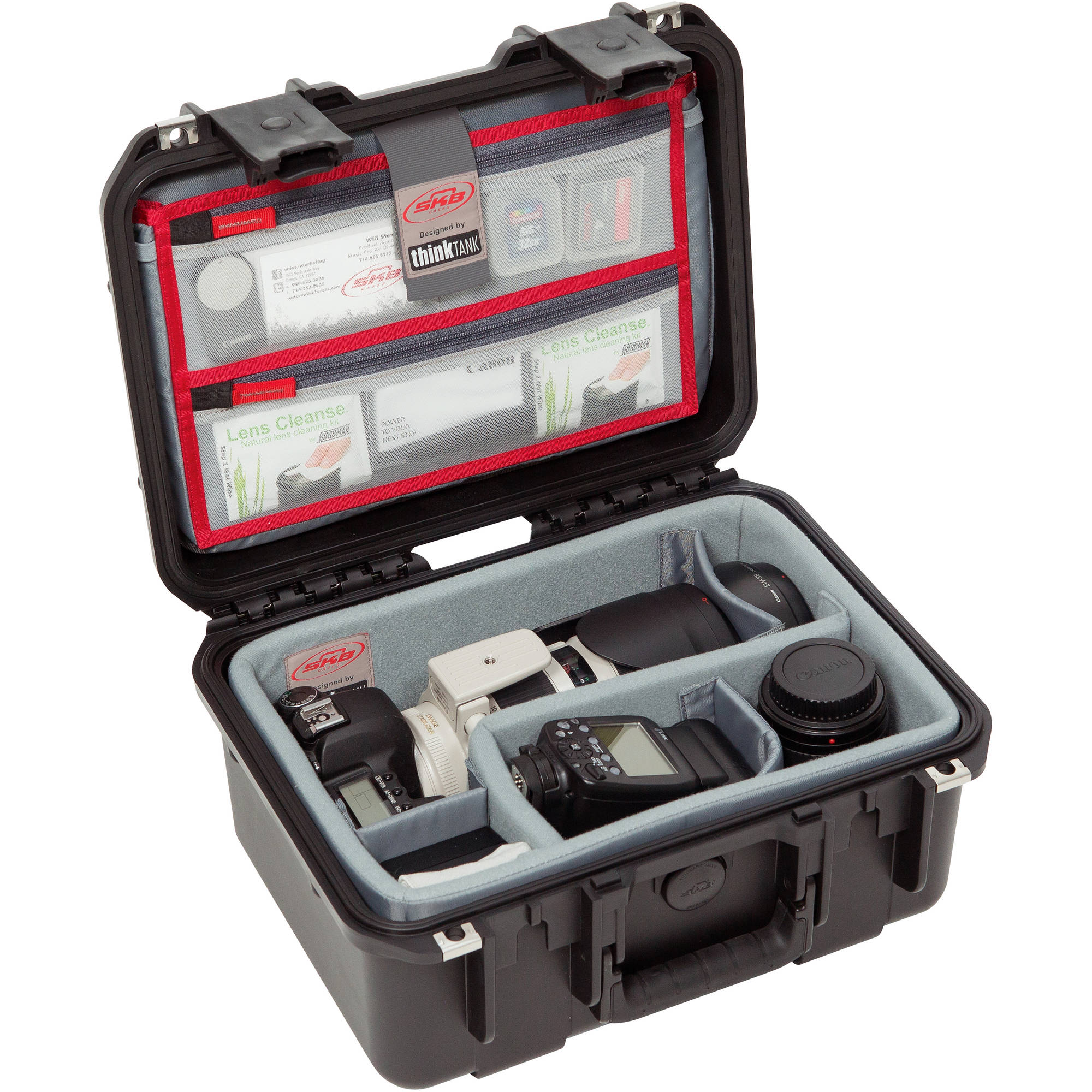 SKB 3i-1309-6DL iSeries Waterproof Case (Think Tank Designed Photo Dividers & Lid Organizer)