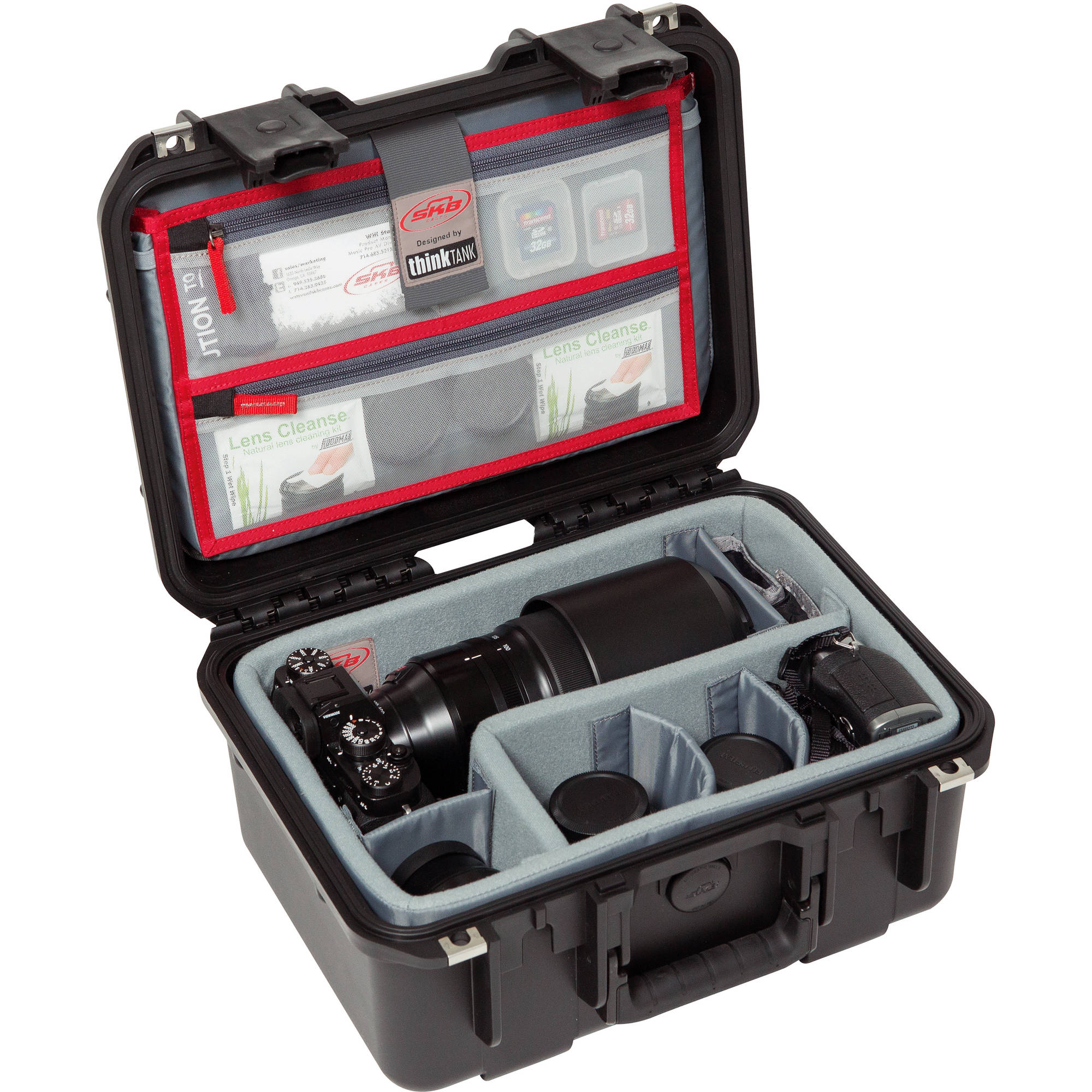 SKB 3i-1309-6DL iSeries Waterproof Case (Think Tank Designed Photo Dividers & Lid Organizer)