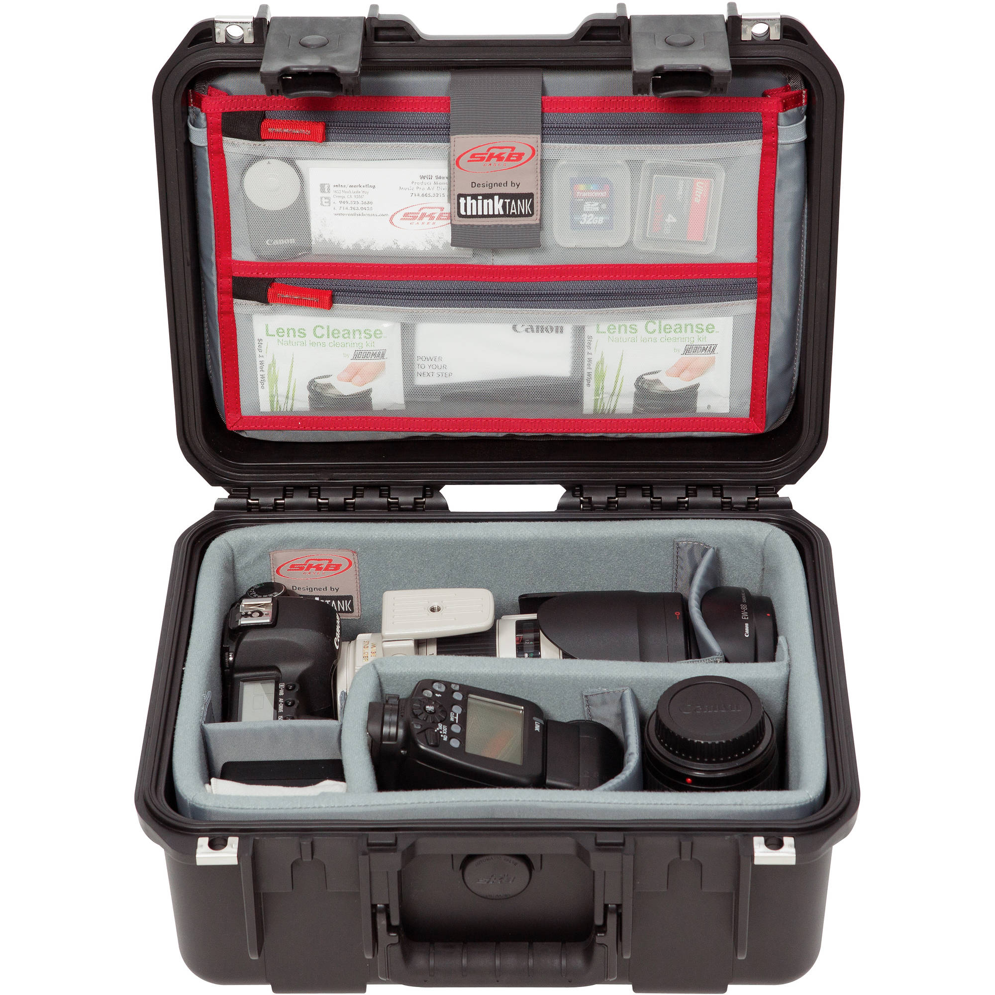 SKB 3i-1309-6DL iSeries Waterproof Case (Think Tank Designed Photo Dividers & Lid Organizer)