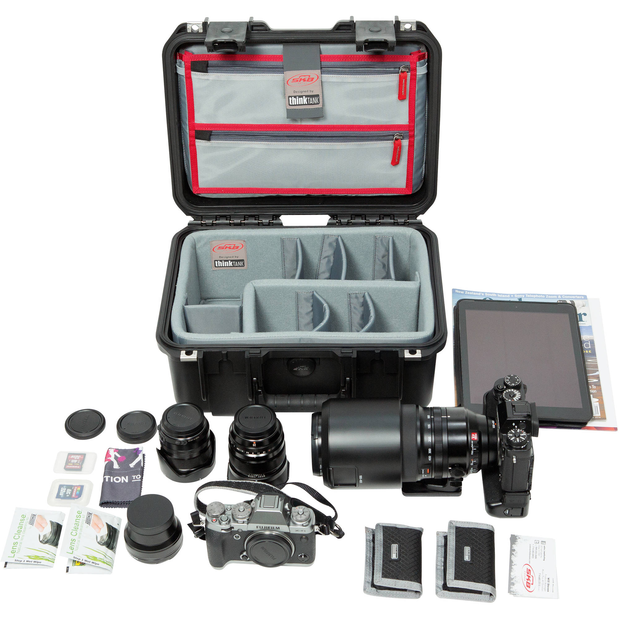 SKB 3i-1309-6DL iSeries Waterproof Case (Think Tank Designed Photo Dividers & Lid Organizer)