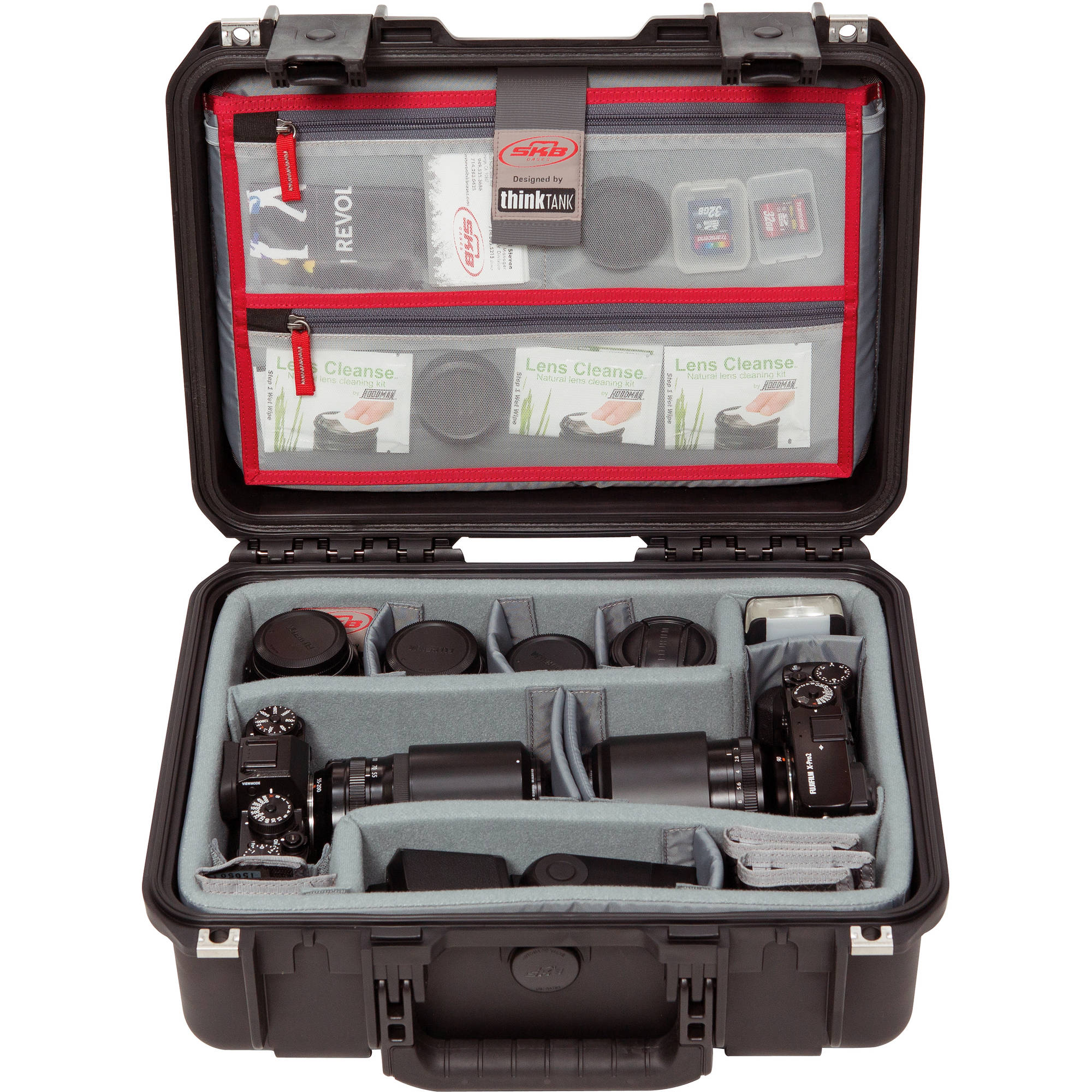 SKB 3i-1510-6DL iSeries Waterproof Case (Think Tank Designed Photo Dividers & Lid Organizer)