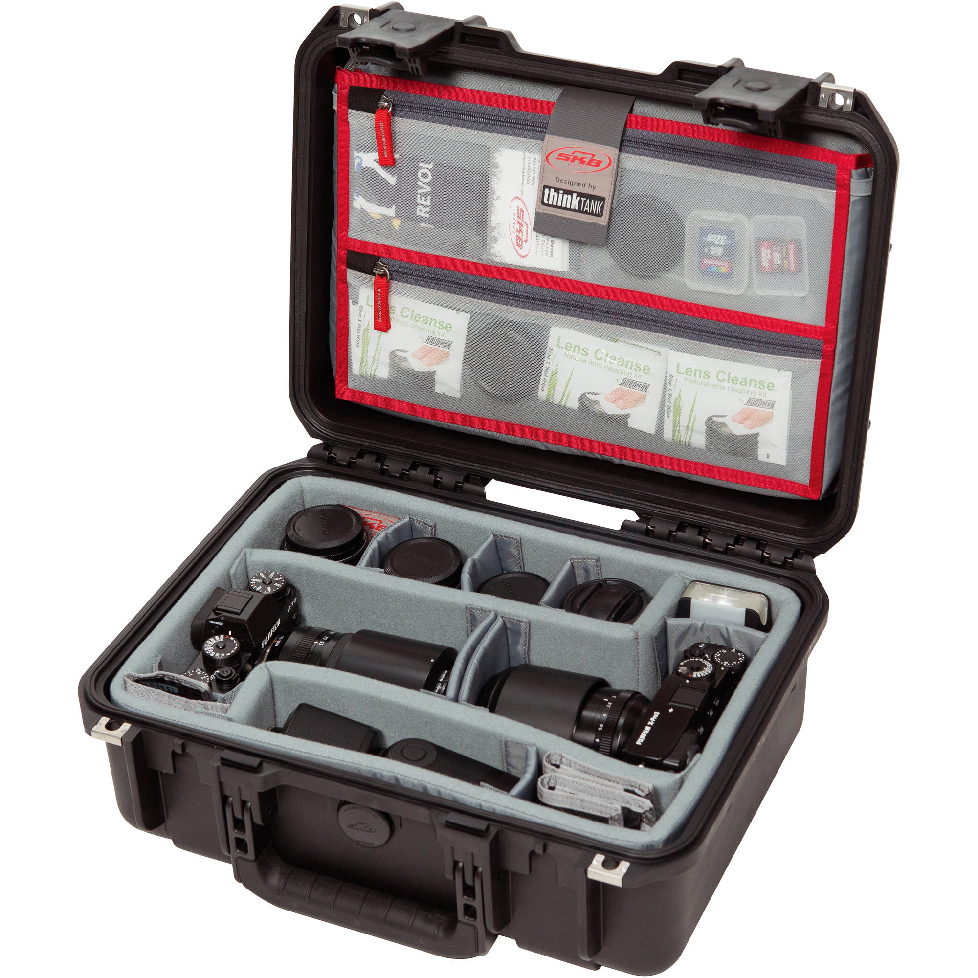 SKB 3i-1510-6DL iSeries Waterproof Case (Think Tank Designed Photo Dividers & Lid Organizer)