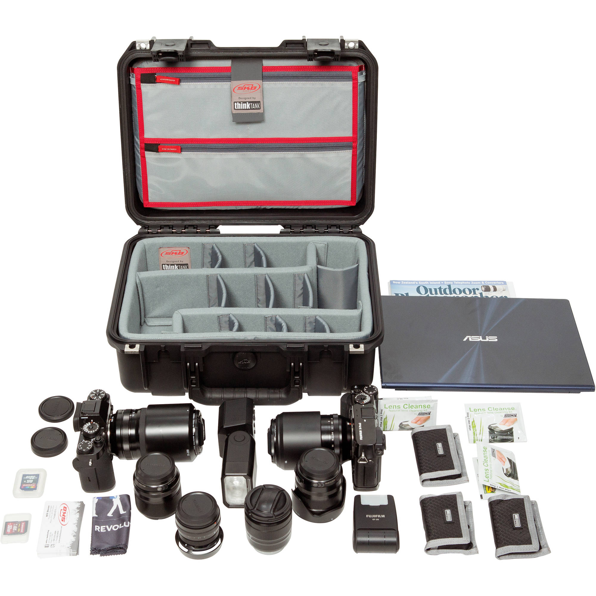 SKB 3i-1510-6DL iSeries Waterproof Case (Think Tank Designed Photo Dividers & Lid Organizer)