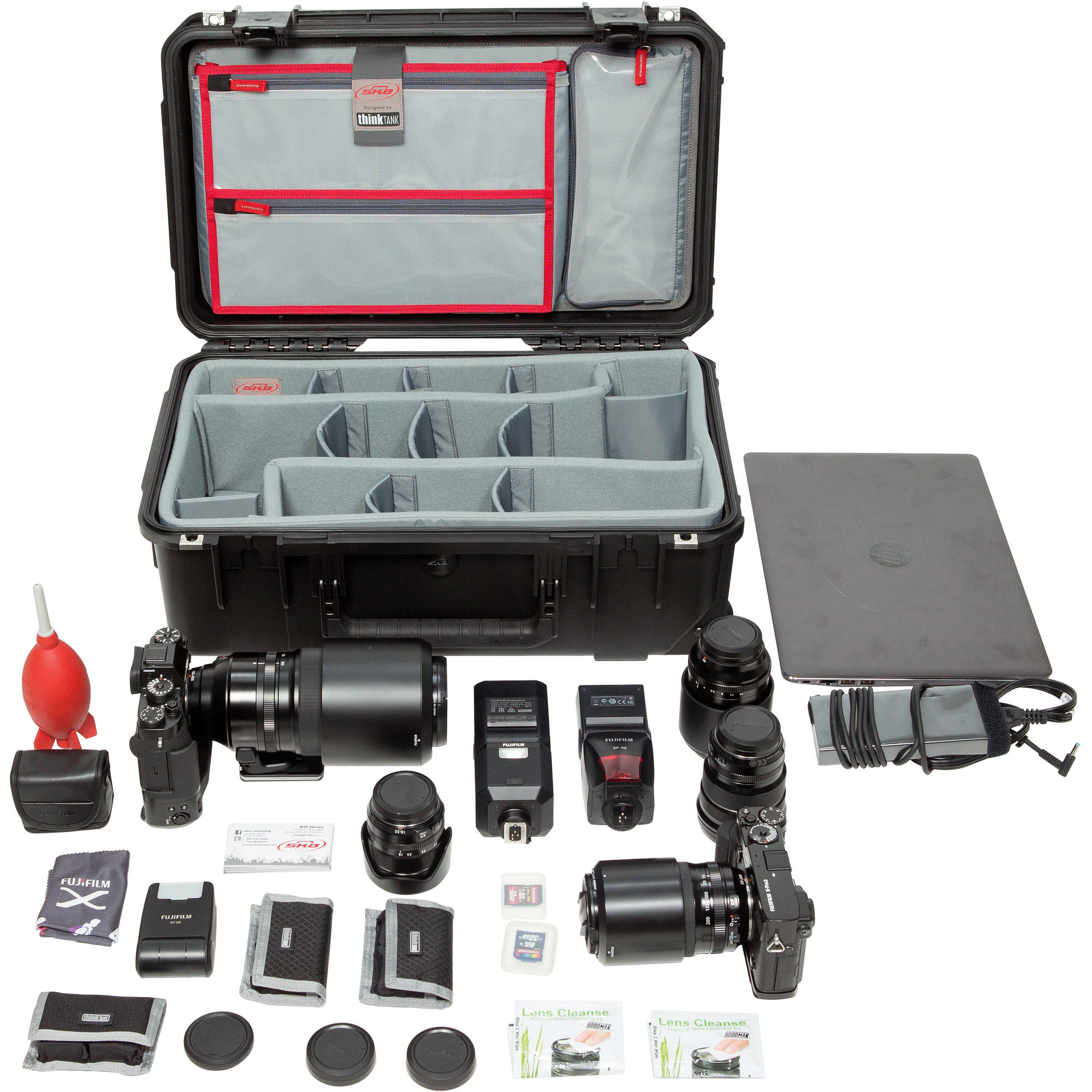 SKB 3i-2011-7DL iSeries Waterproof Case (Think Tank Designed Photo Dividers & Lid Organizer)