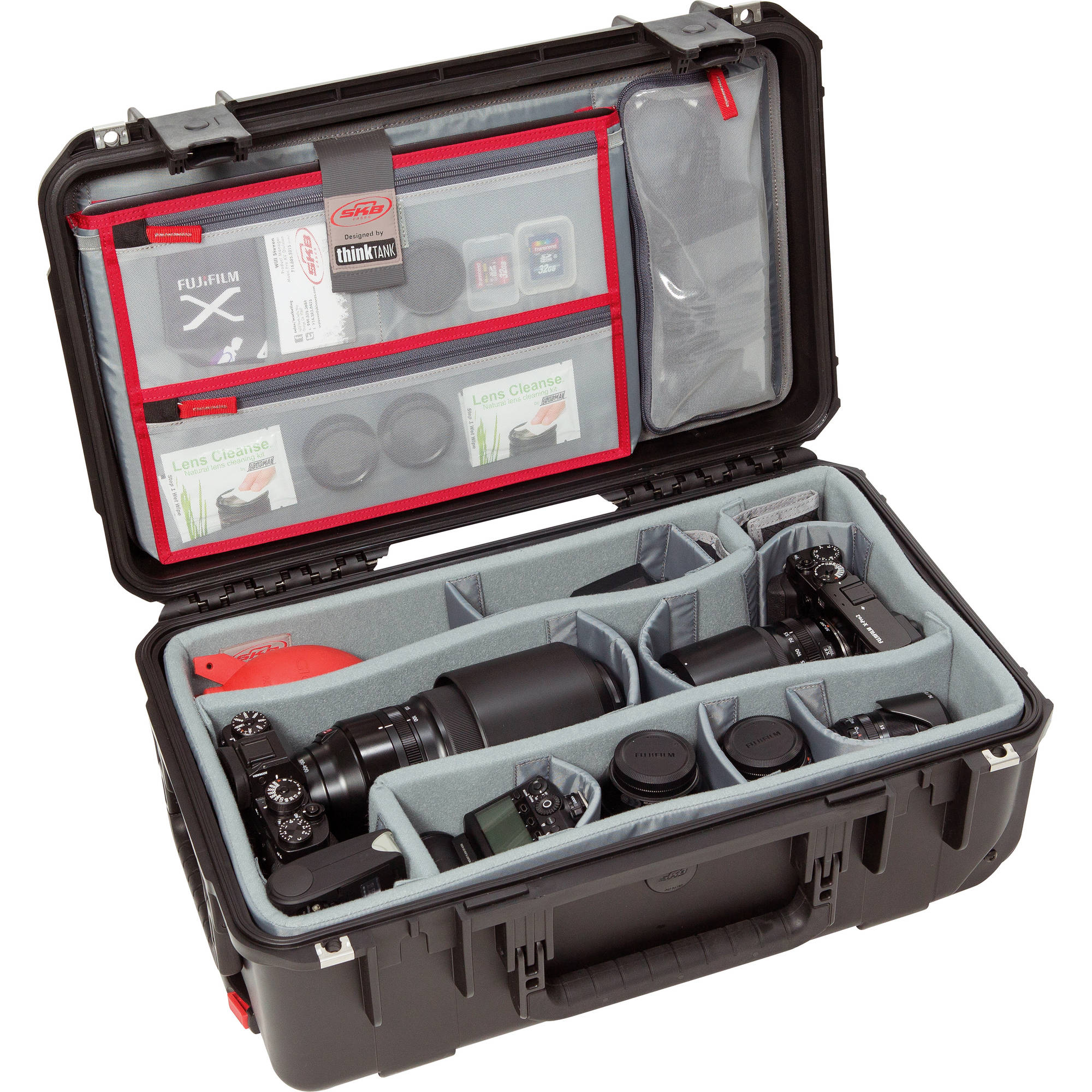 SKB 3i-2011-7DL iSeries Waterproof Case (Think Tank Designed Photo Dividers & Lid Organizer)