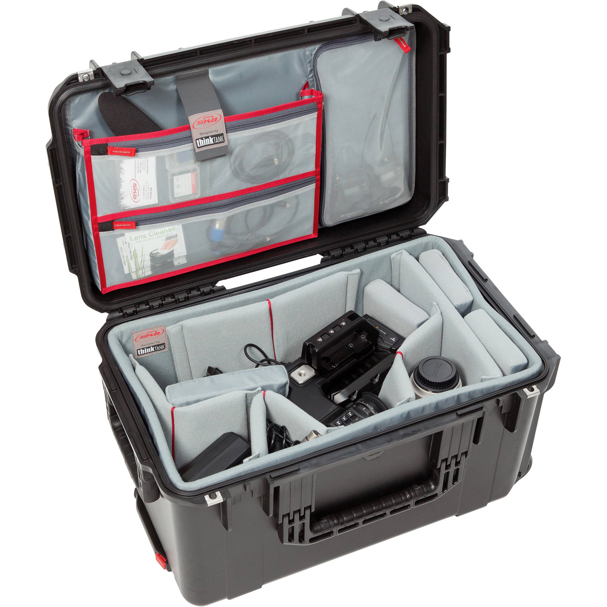 SKB 3i-2213-12DL iSeries Waterproof Case with Wheels (Layered Foam)