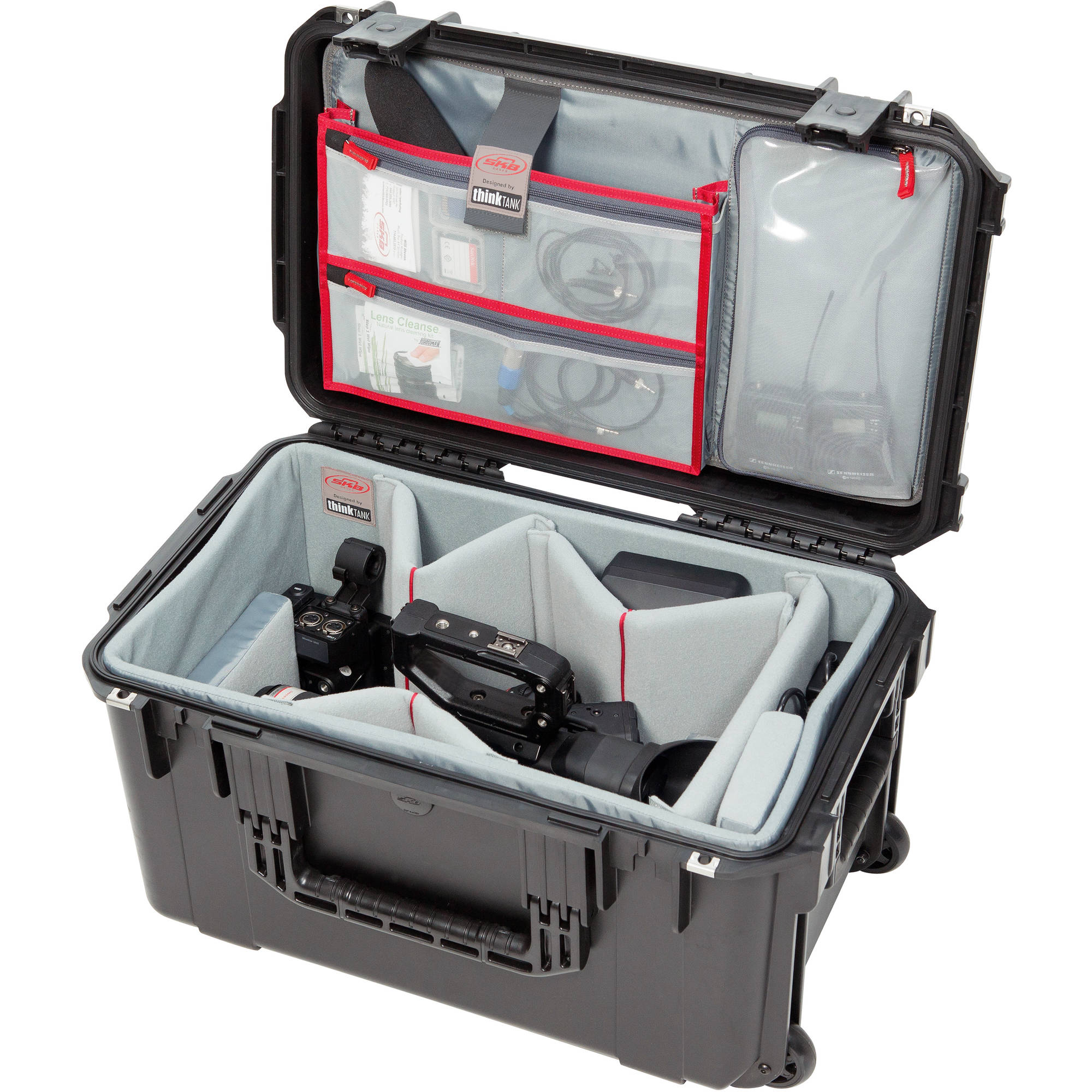 SKB 3i-2213-12DL iSeries Waterproof Case with Wheels (Layered Foam)