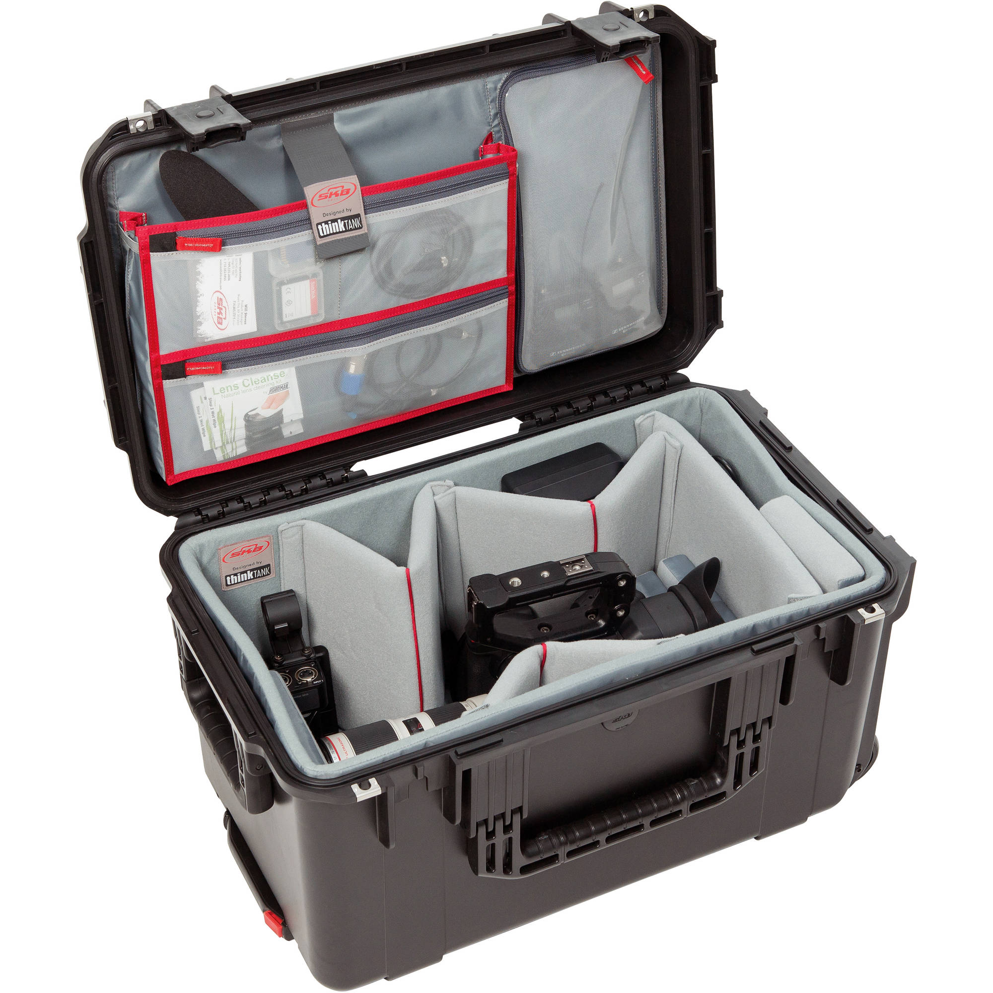 SKB 3i-2213-12DL iSeries Waterproof Case with Wheels (Layered Foam)