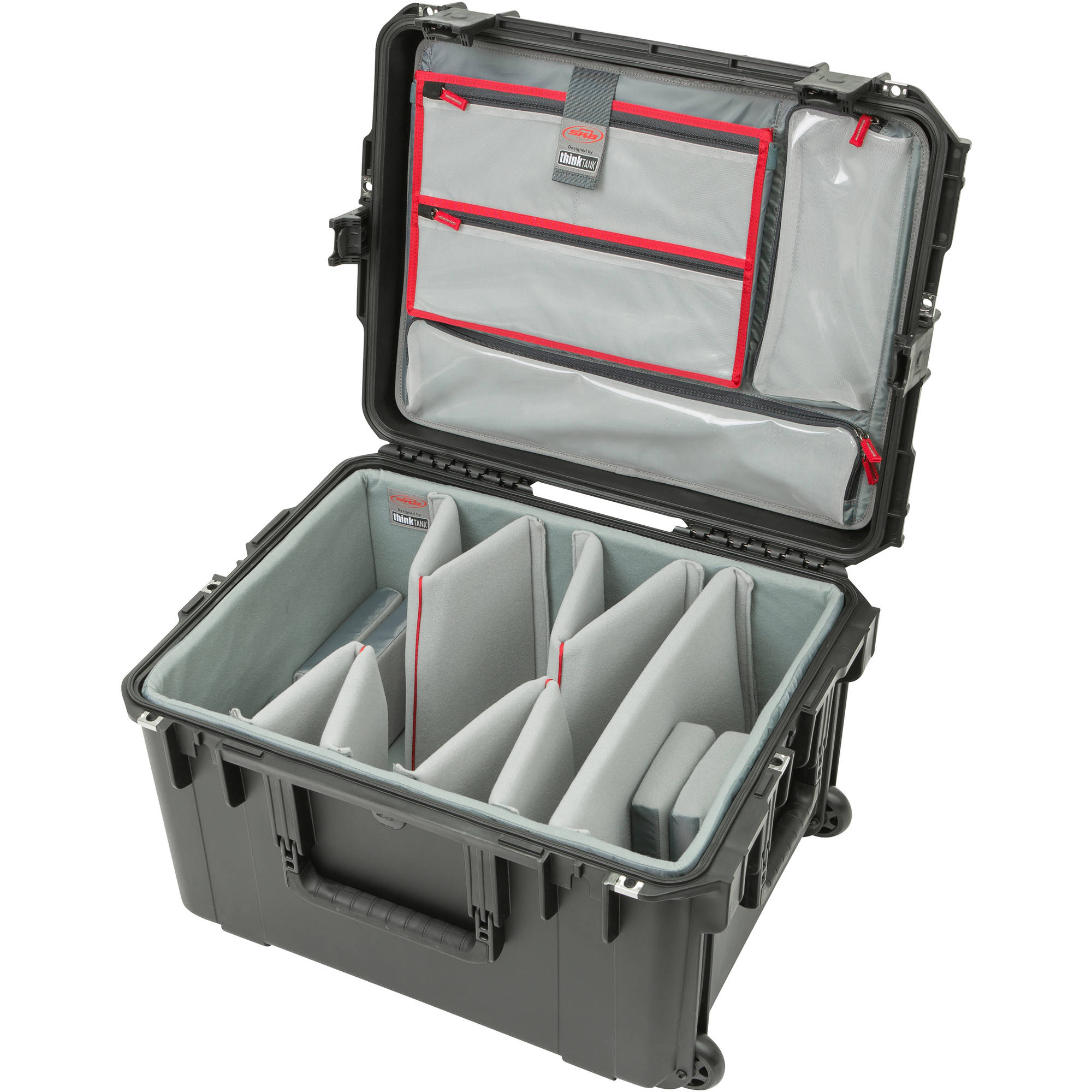 SKB 3i-2217-12DL iSeries Waterproof Case (Think Tank Designed Video Dividers & Lid Organizer)