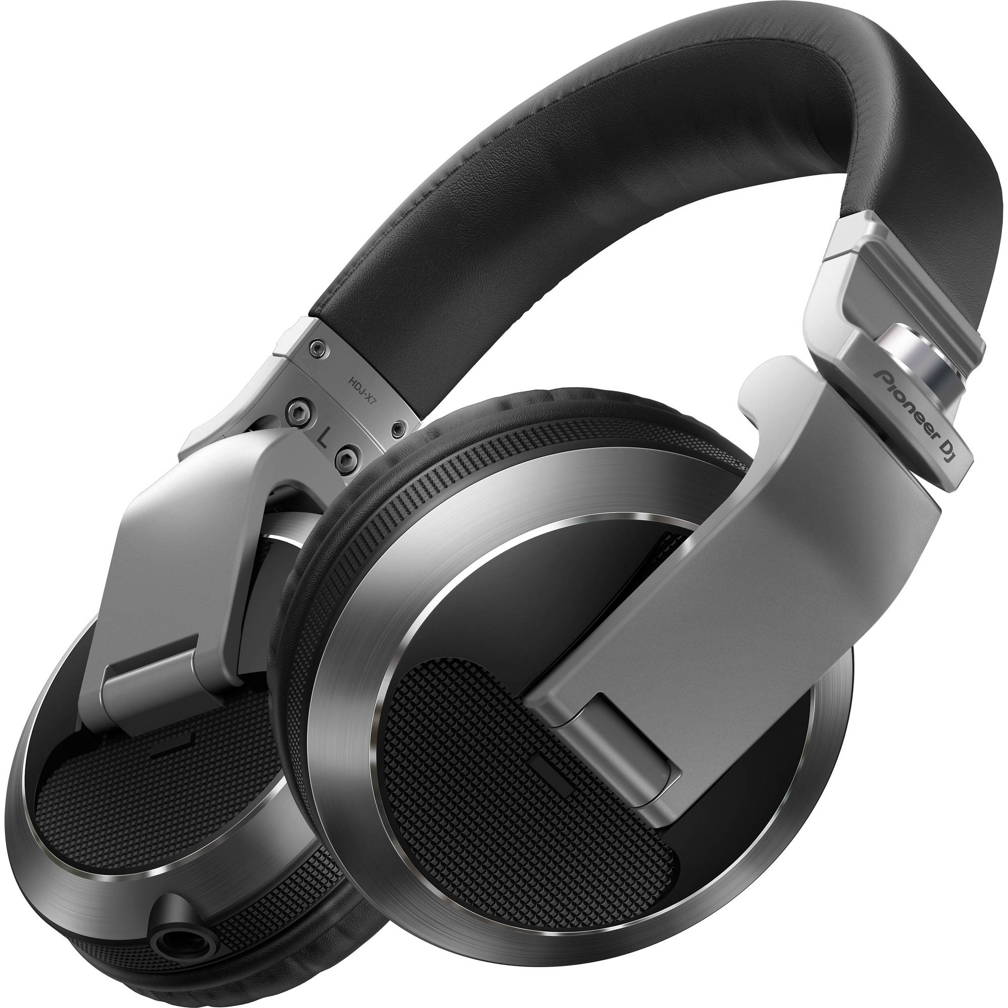 Pioneer DJ HDJ-X7 Professional Over-Ear DJ Headphones (Silver)