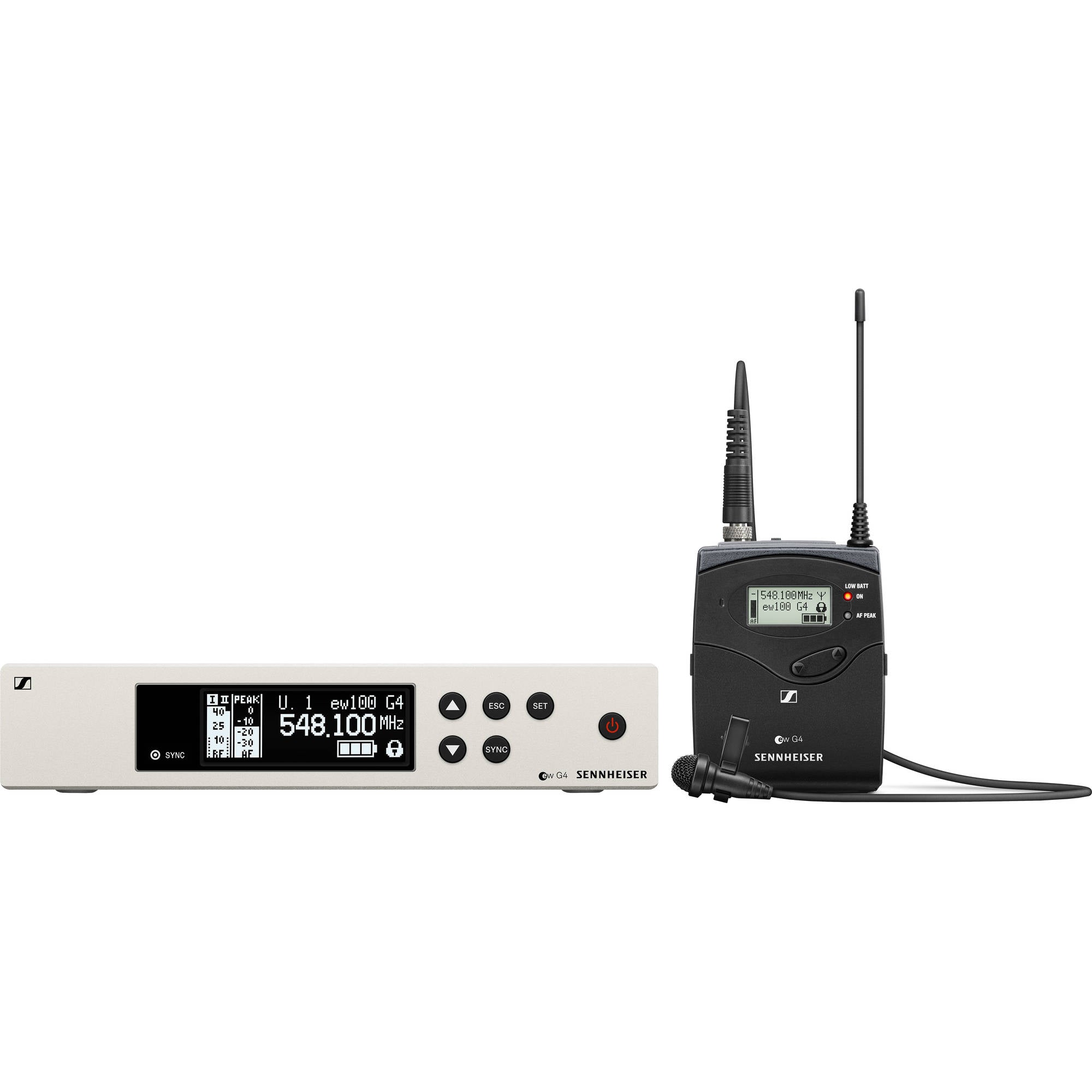 Sennheiser ew 100 G4-ME2 Wireless Lavalier System (A1: 470-516 MHz)