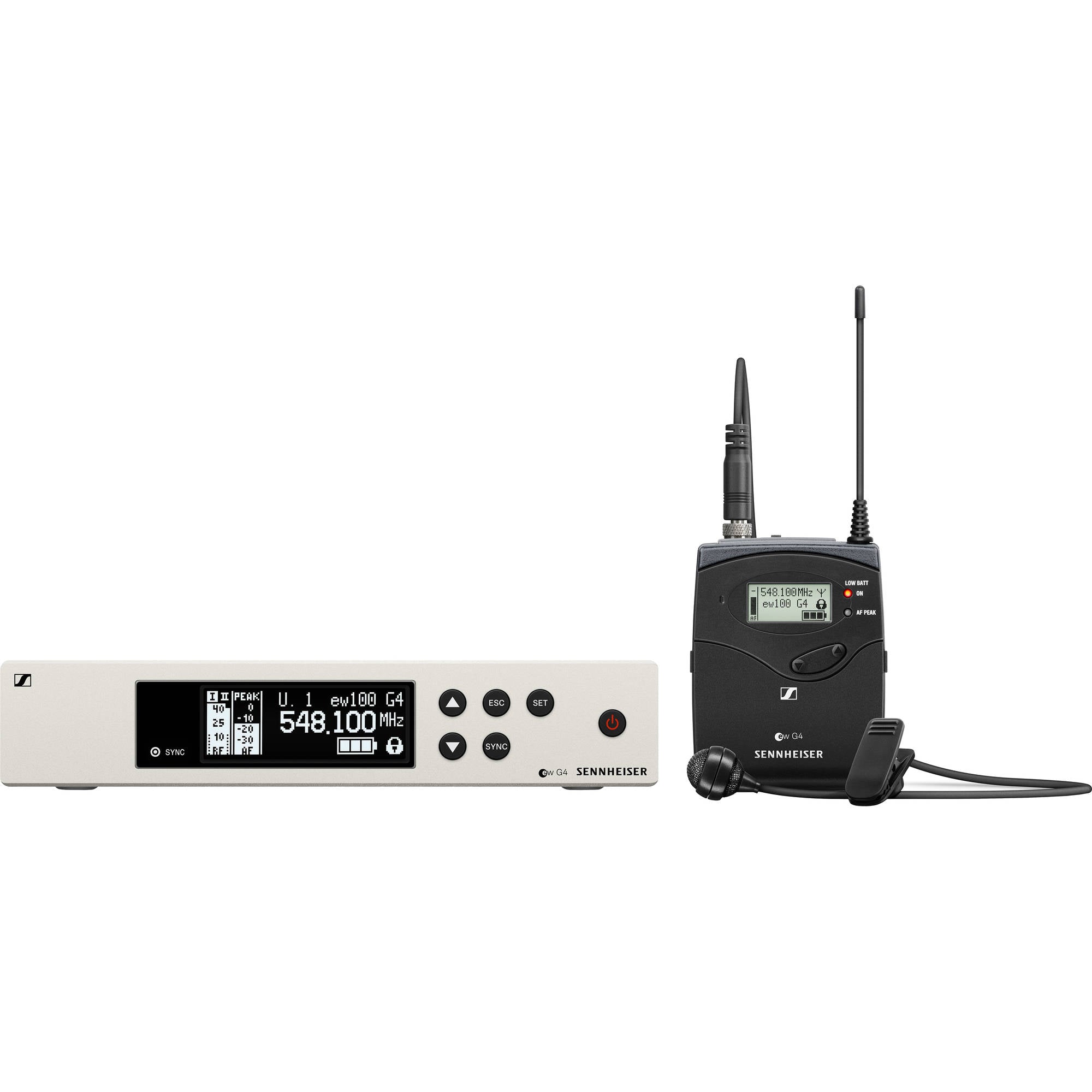 Sennheiser ew 100 G4-ME4 Wireless Lavalier System (A: 516-558 MHz)