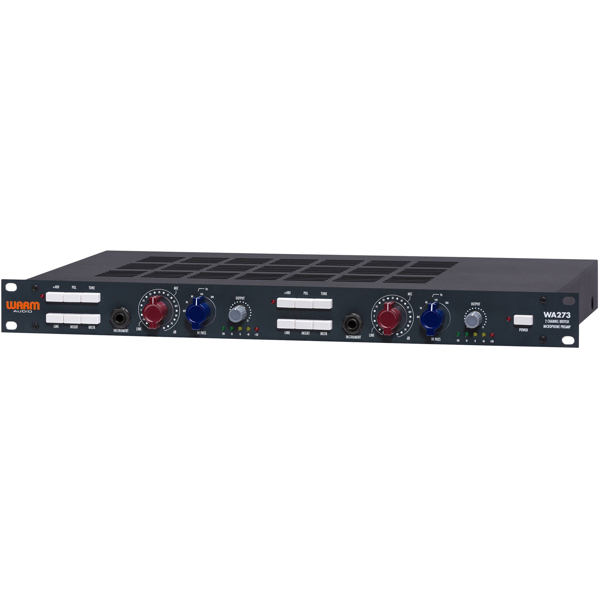 Warm Audio WA273 Dual Channel British Microphone Preamp