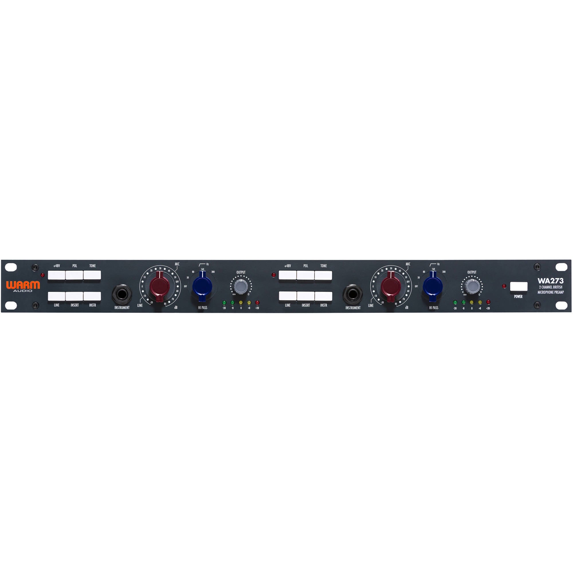 Warm Audio WA273 Dual Channel British Microphone Preamp