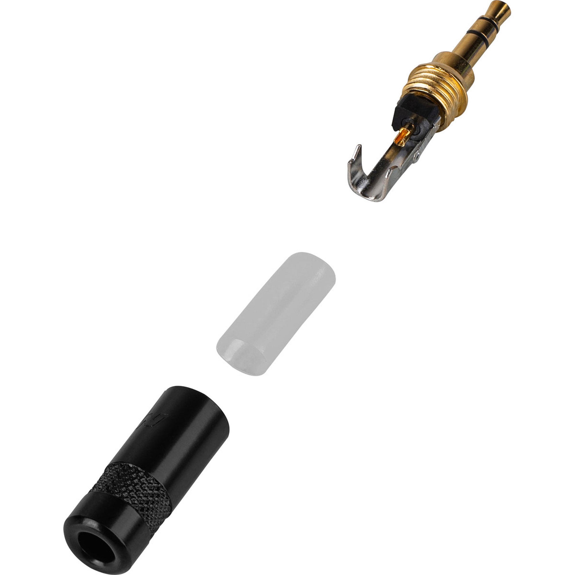 Neutrik Rean NYS231BG 3.5mm Stereo Phone Plug (Black/Gold)