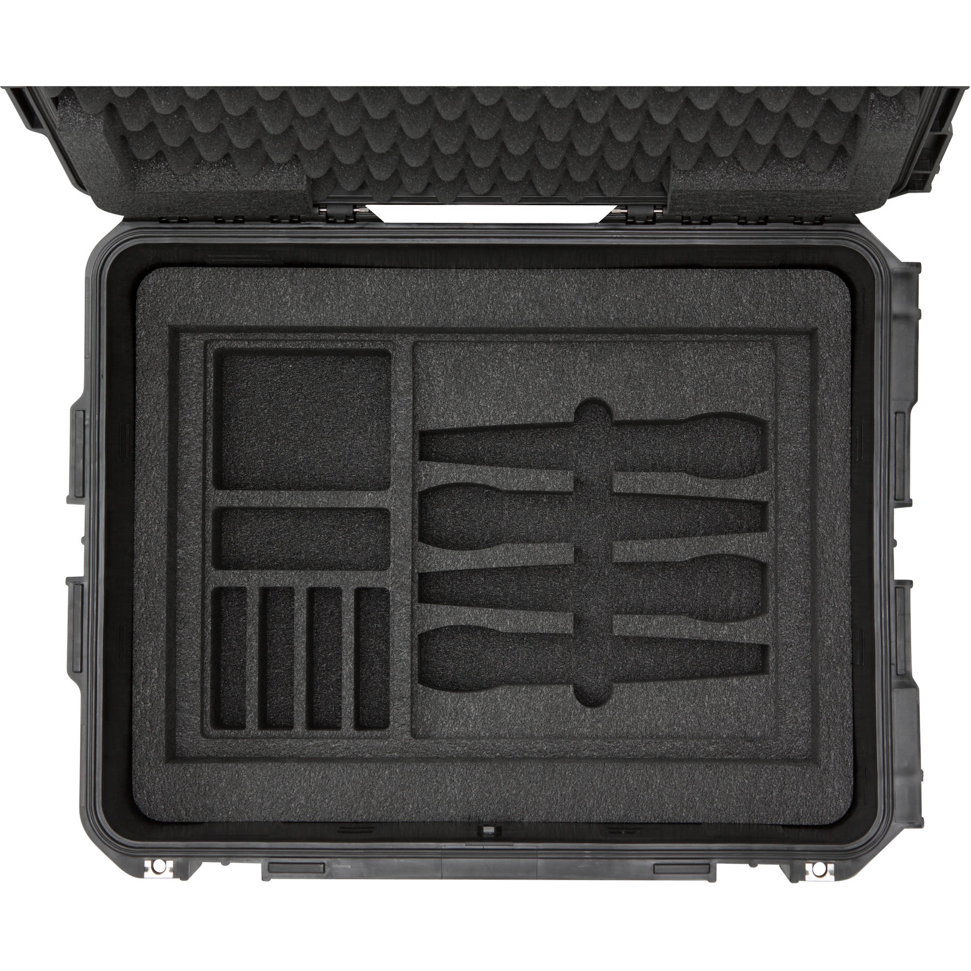 SKB 3i-2217-10WMC iSeries Waterproof Wireless Mic Fly Rack (2U)