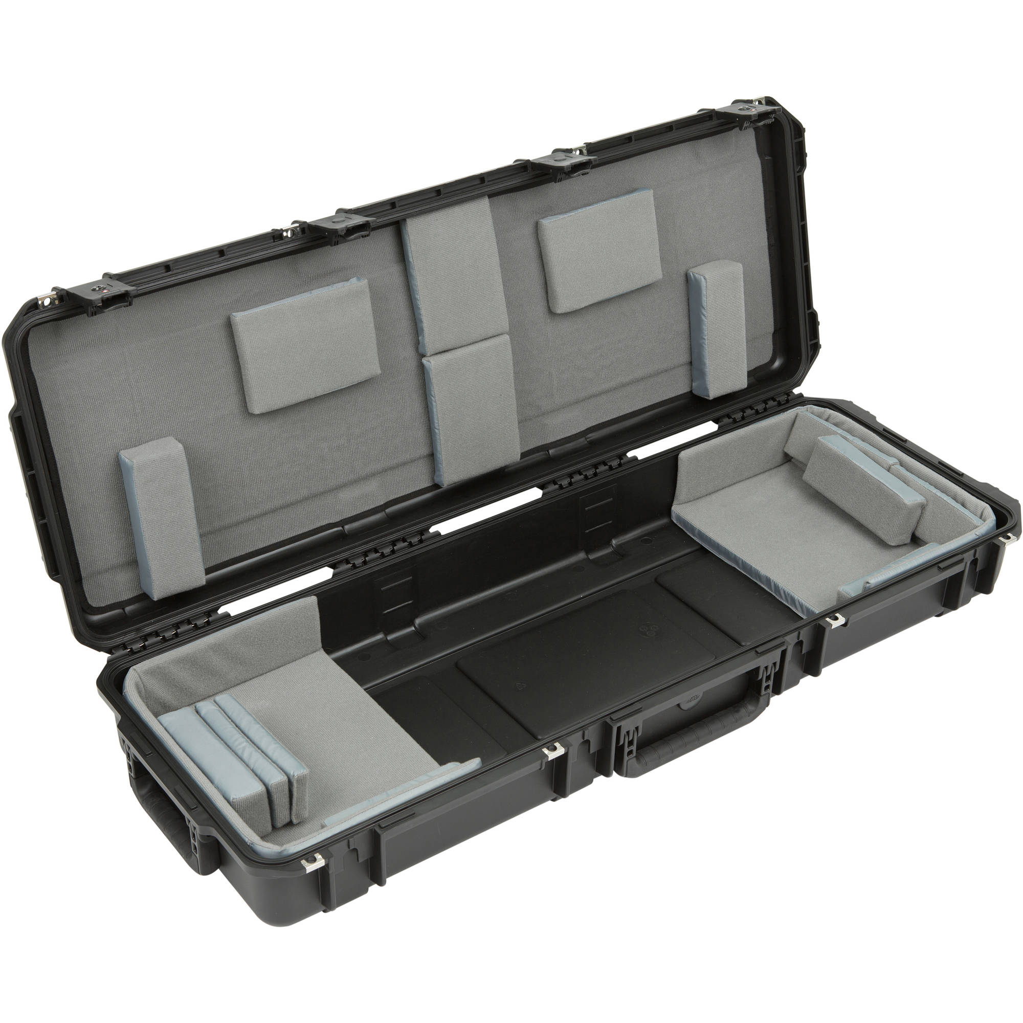 SKB 3i-4214-TKBD iSeries Waterproof 61-Note Narrow Keyboard Case with Wheels