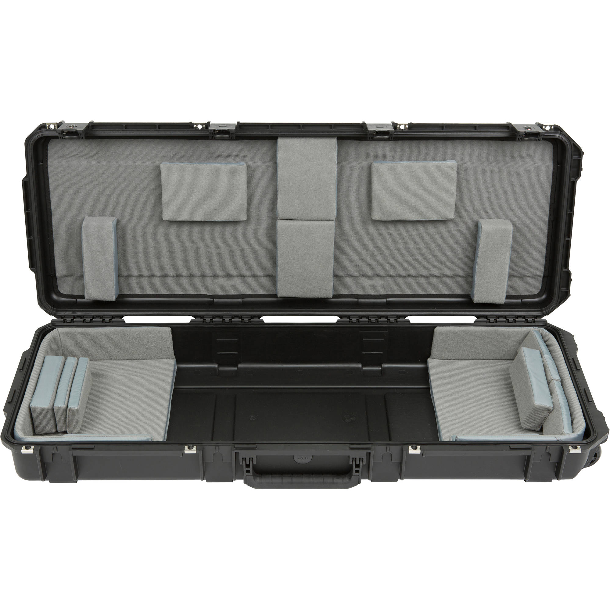 SKB 3i-4214-TKBD iSeries Waterproof 61-Note Narrow Keyboard Case with Wheels