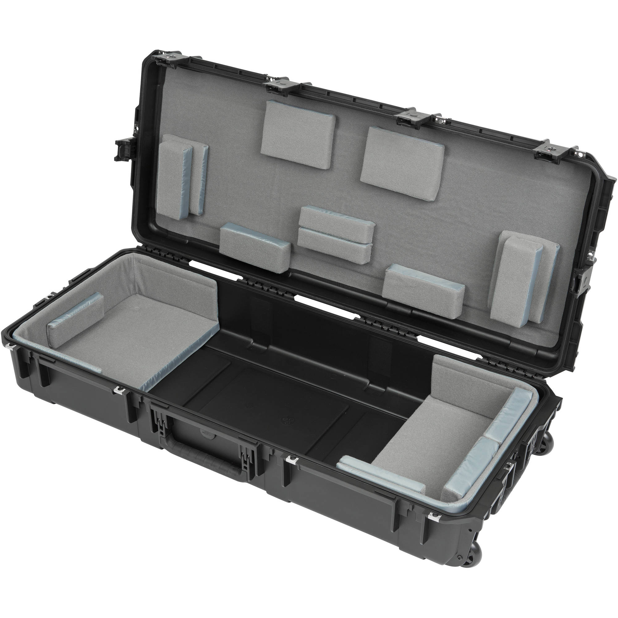 SKB 3i-4217-TKBD iSeries Waterproof 61-Note Keyboard Case with Wheels