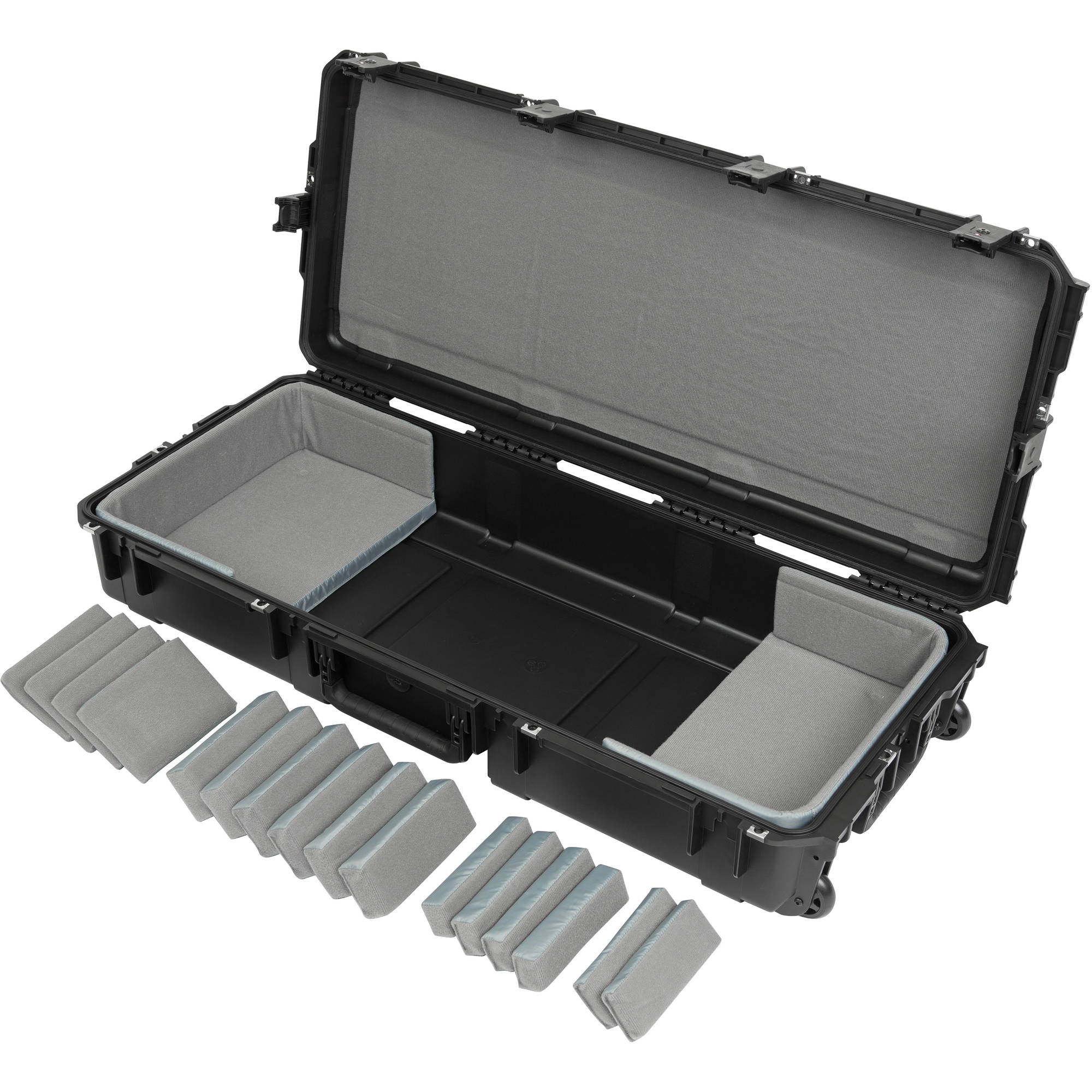 SKB 3i-4217-TKBD iSeries Waterproof 61-Note Keyboard Case with Wheels