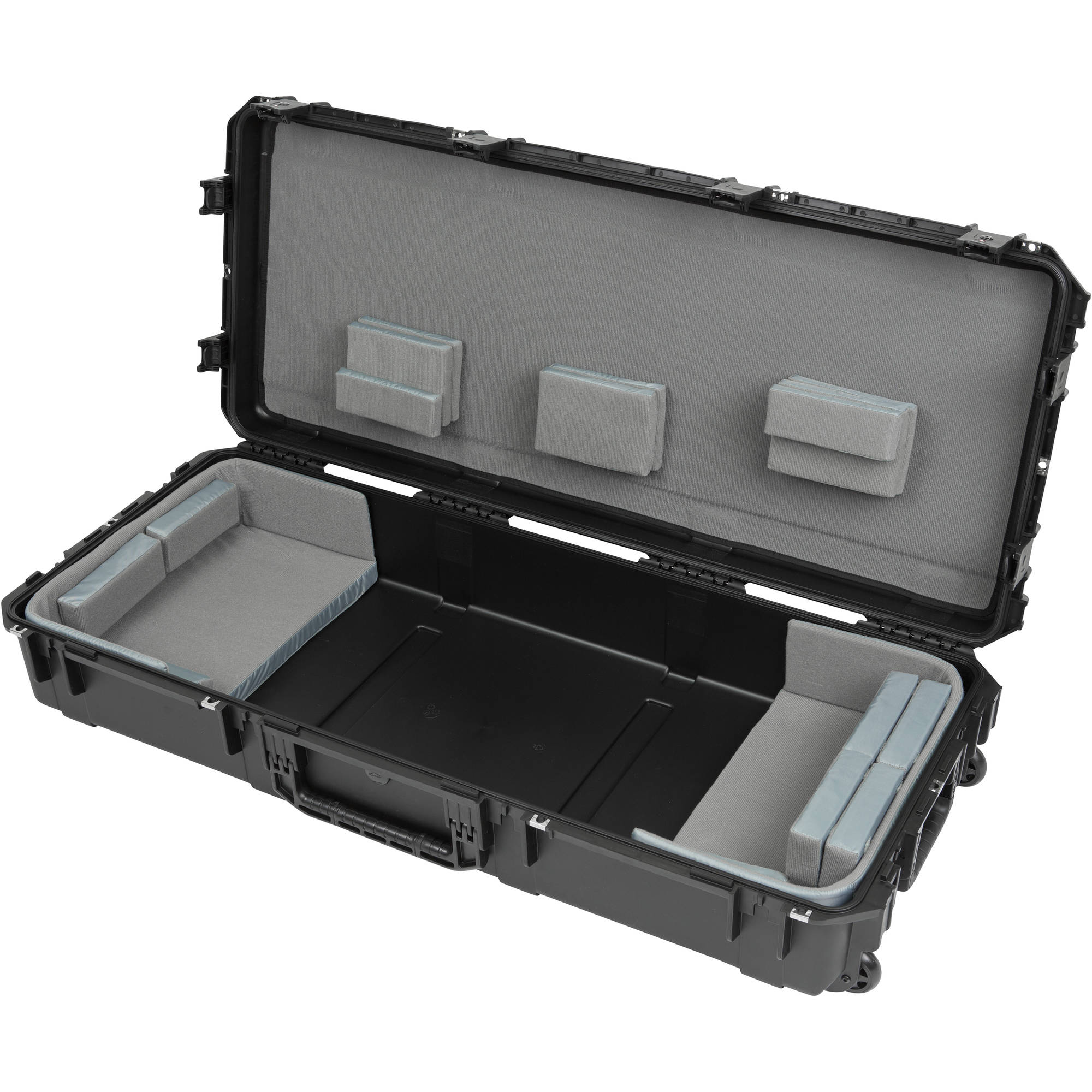 SKB 3i-4719-TKBD iSeries Waterproof 61-Note Keyboard Case with Wheels