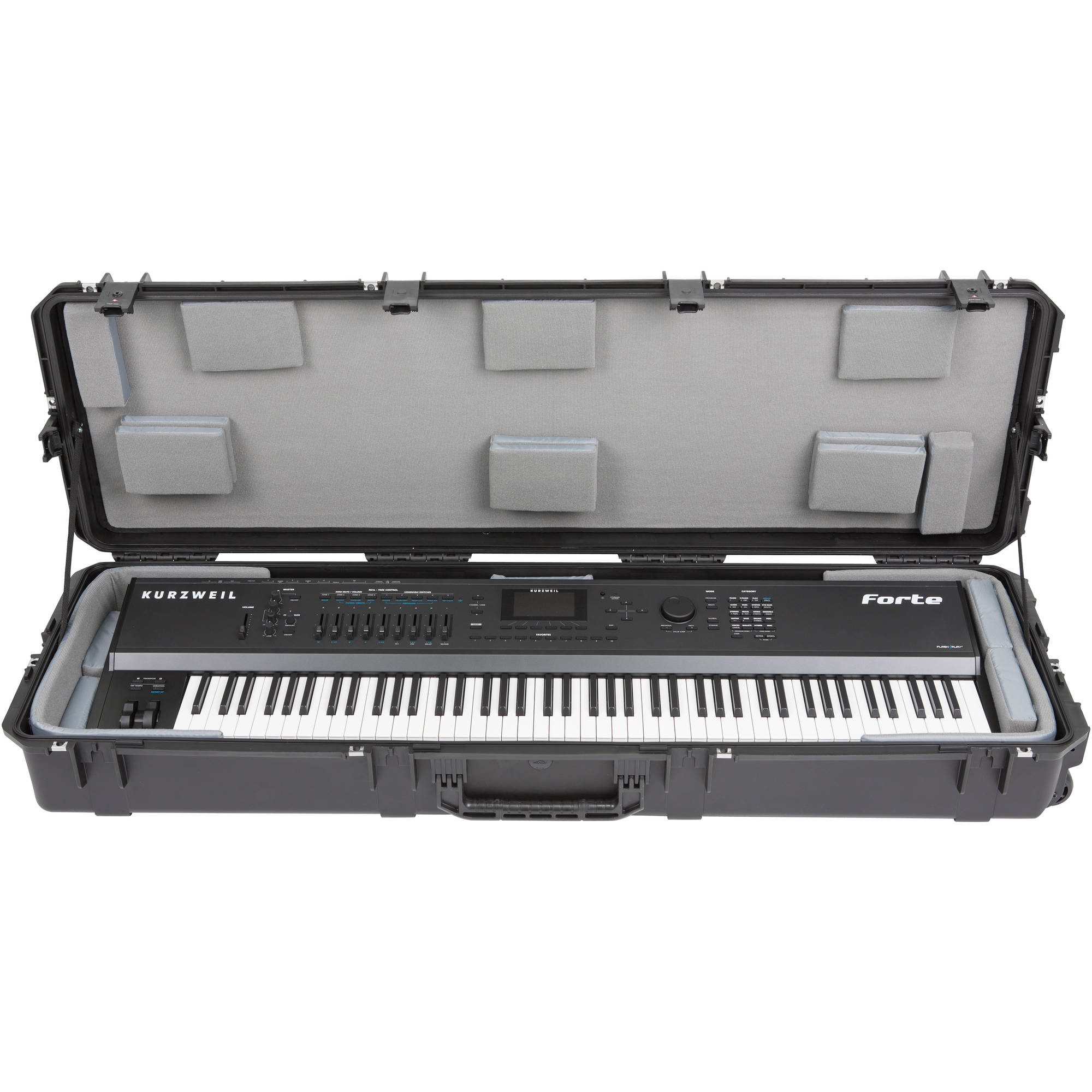 SKB 3i-6018-TKBD  iSeries Waterproof 88-Note Keyboard Case with Wheels