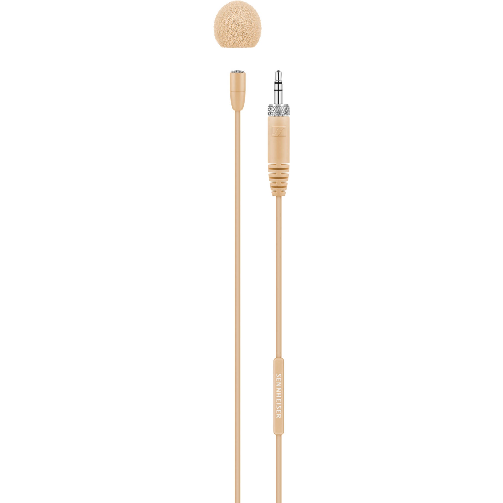 Sennheiser MKE Essential Omnidirectional Microphone with 3.5mm Connector (Beige)