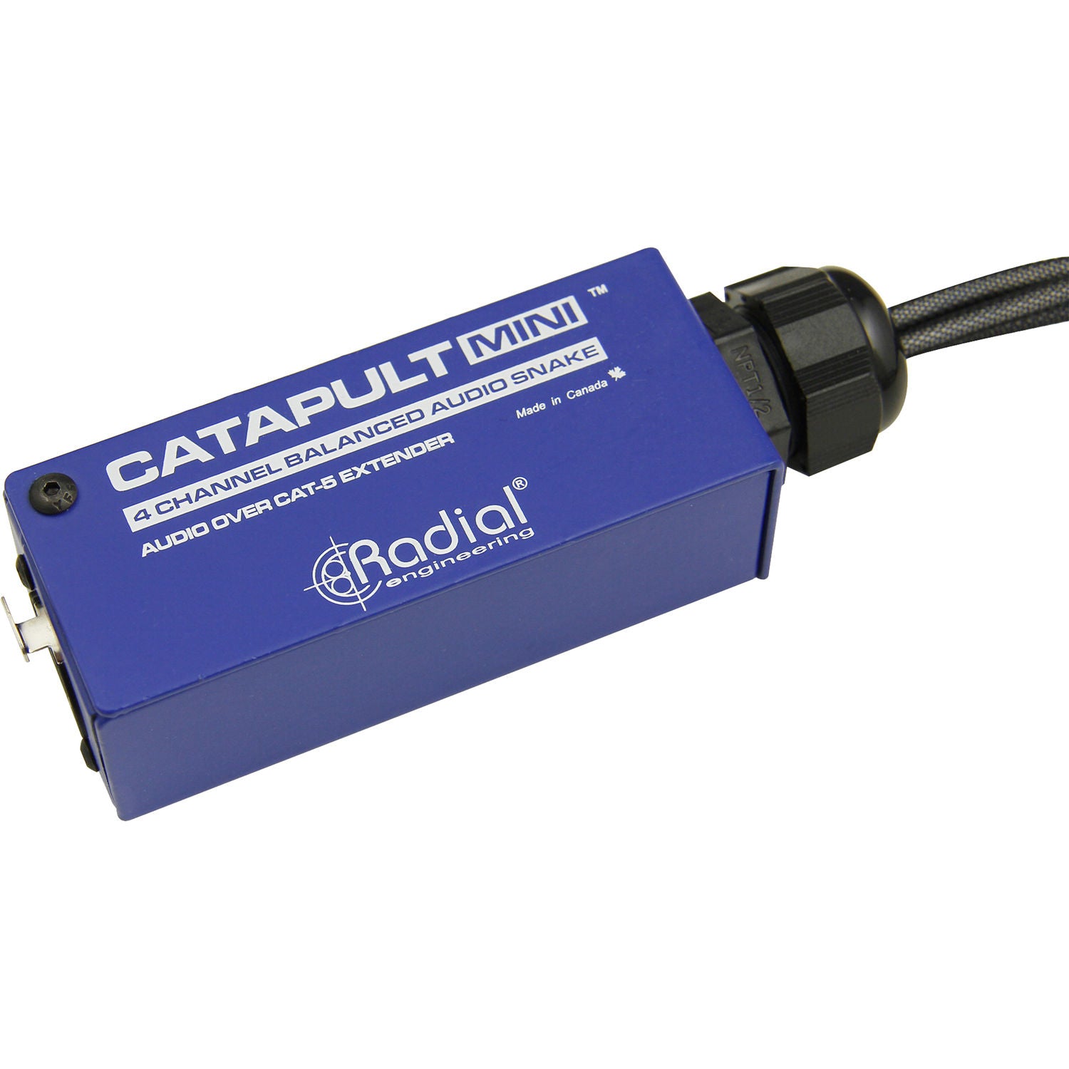 Radial Engineering Catapult Mini TX 4-Channel Cat 5 Audio Snake (Female XLR)