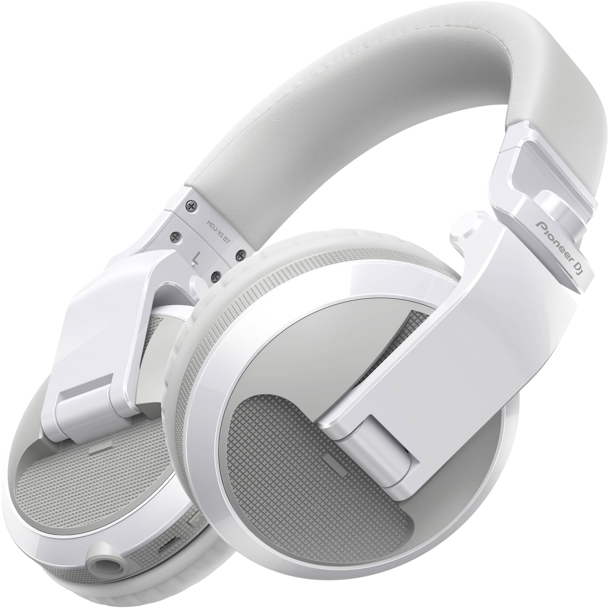 Pioneer DJ HDJ-X5BT Bluetooth Over-Ear DJ Headphones (Gloss White)