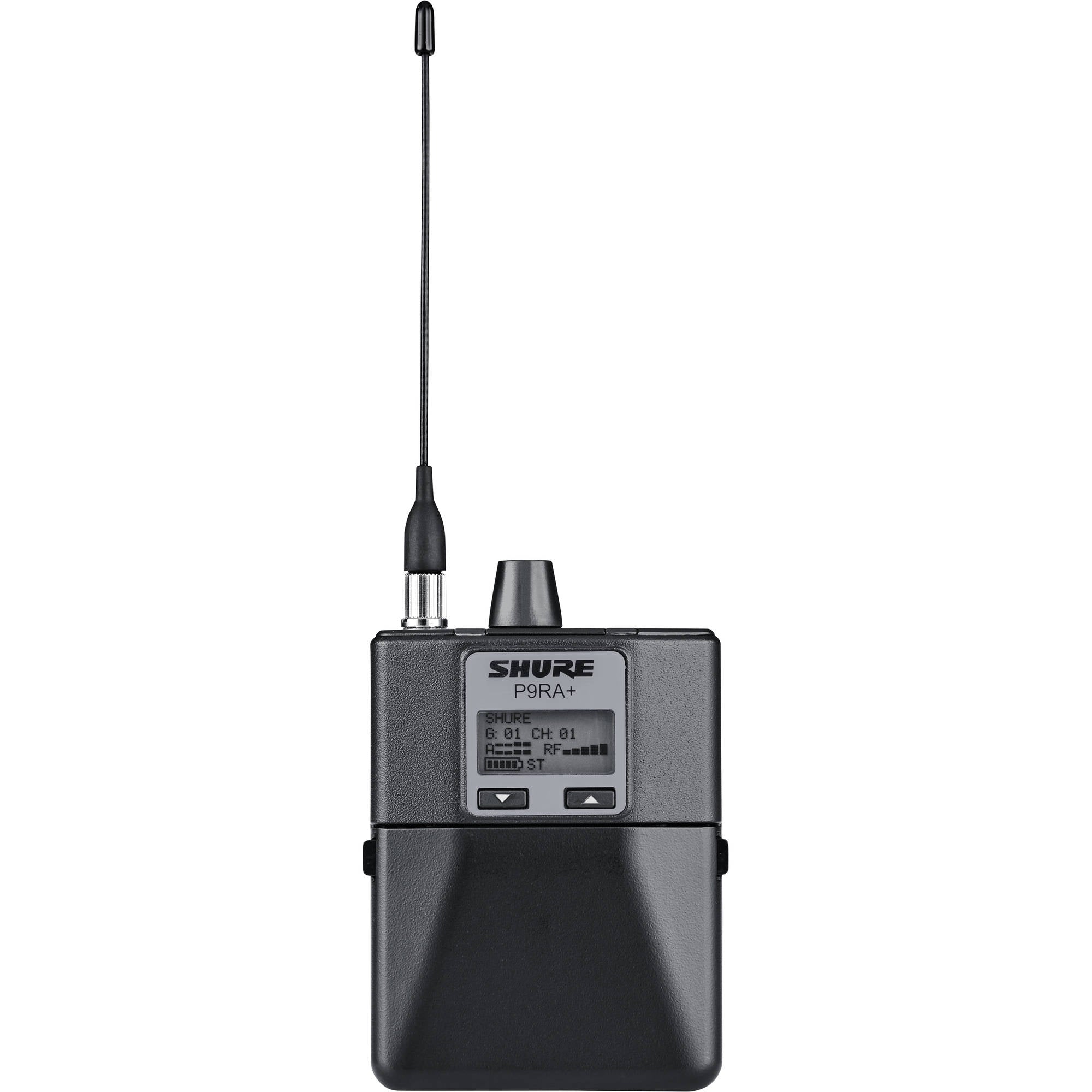 Shure P9RA+ Bodypack Receiver for PSM900 In-Ear Personal Monitoring System (G6: 470-506 MHz)