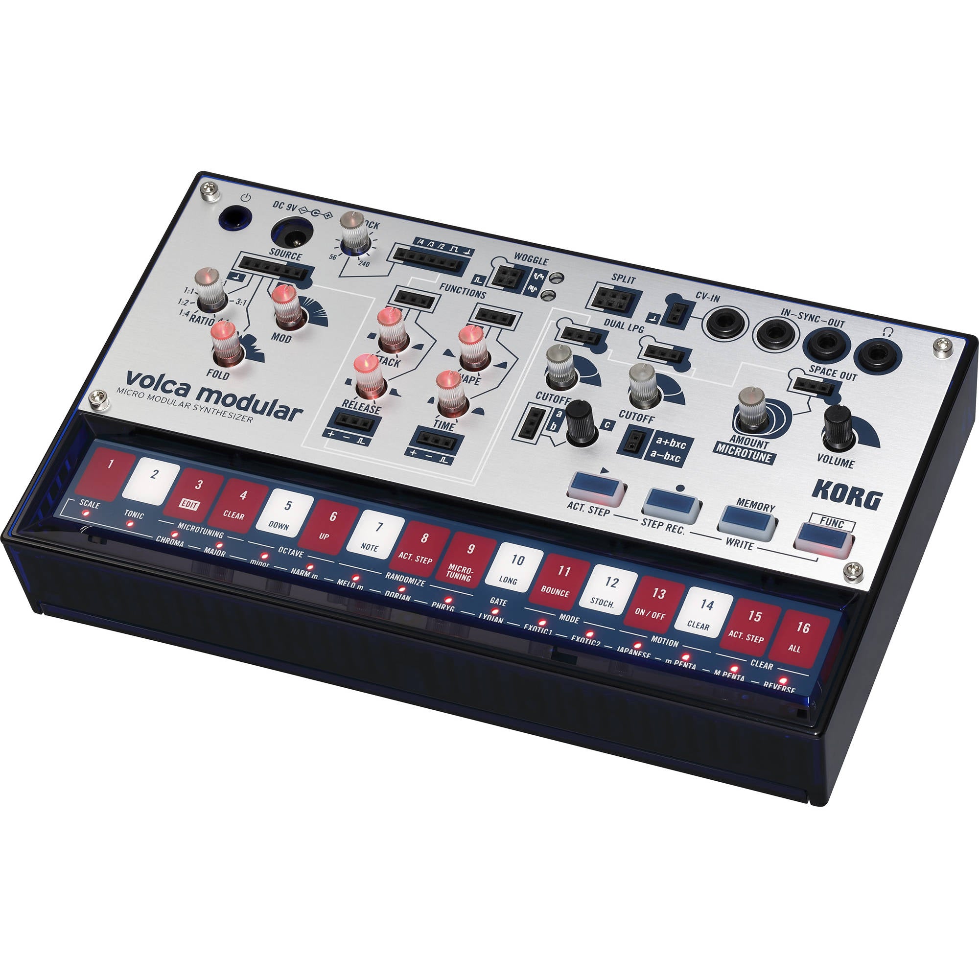 Korg volca modular Semi-Modular Synthesizer with Sequencer