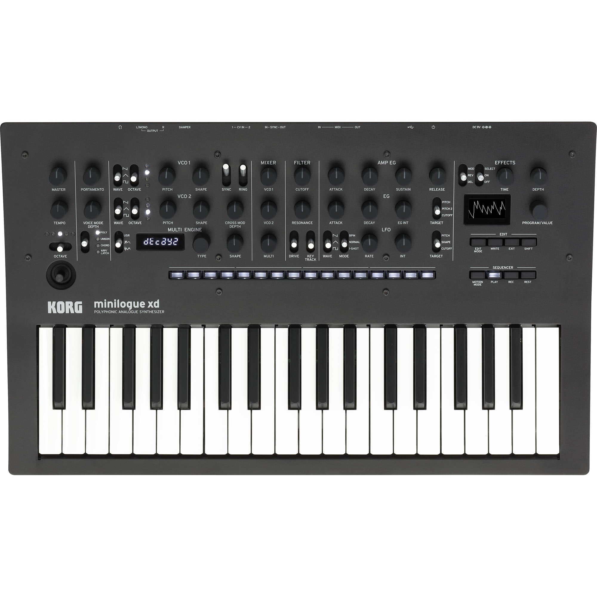 Korg minilogue XD 4-Voice Analog Synthesizer