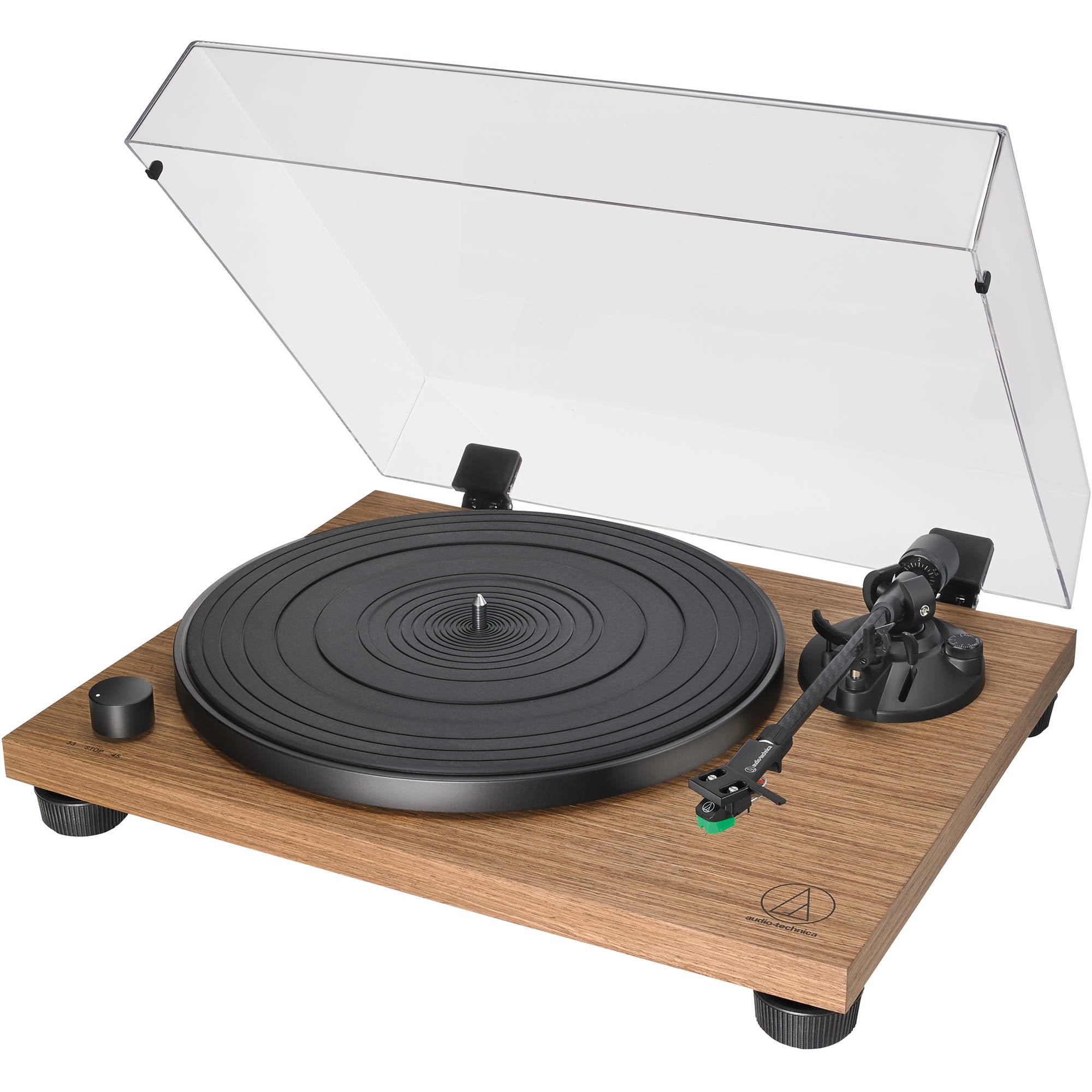 Audio-Technica AT-LPW40WN Stereo Turntable (Walnut)