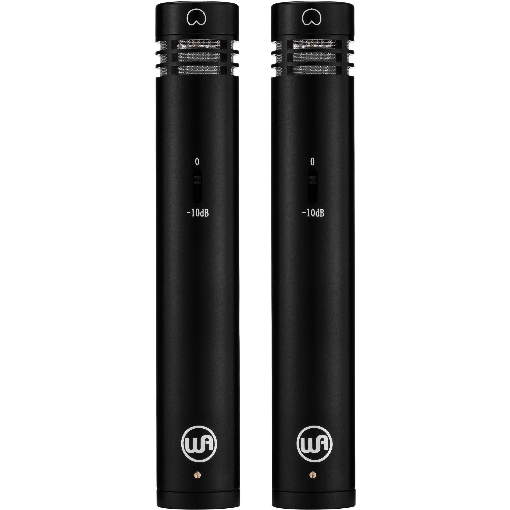 Warm Audio WA-84 Small Diaphragm Condenser Microphone (Stereo Pair, Black)