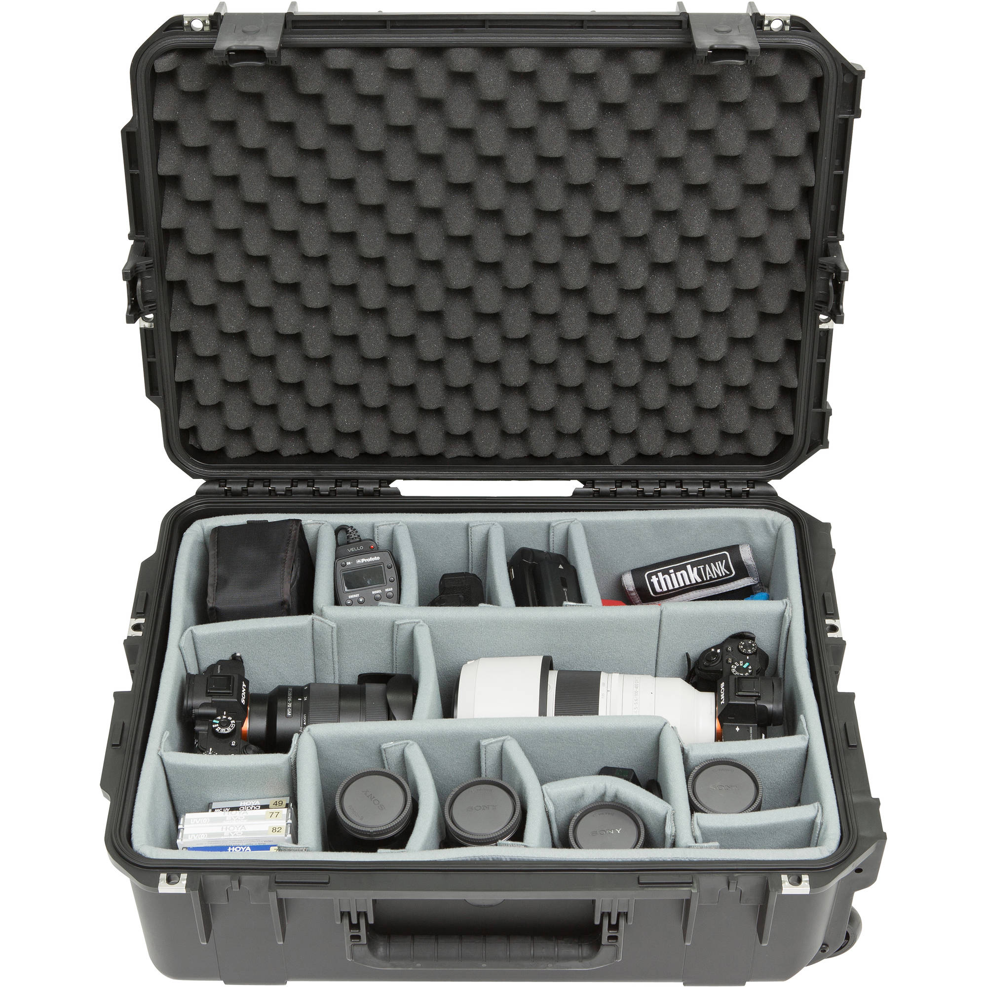 SKB 3i-2215-8DT iSeries Waterproof Case (Think Tank Designed Photo Dividers)