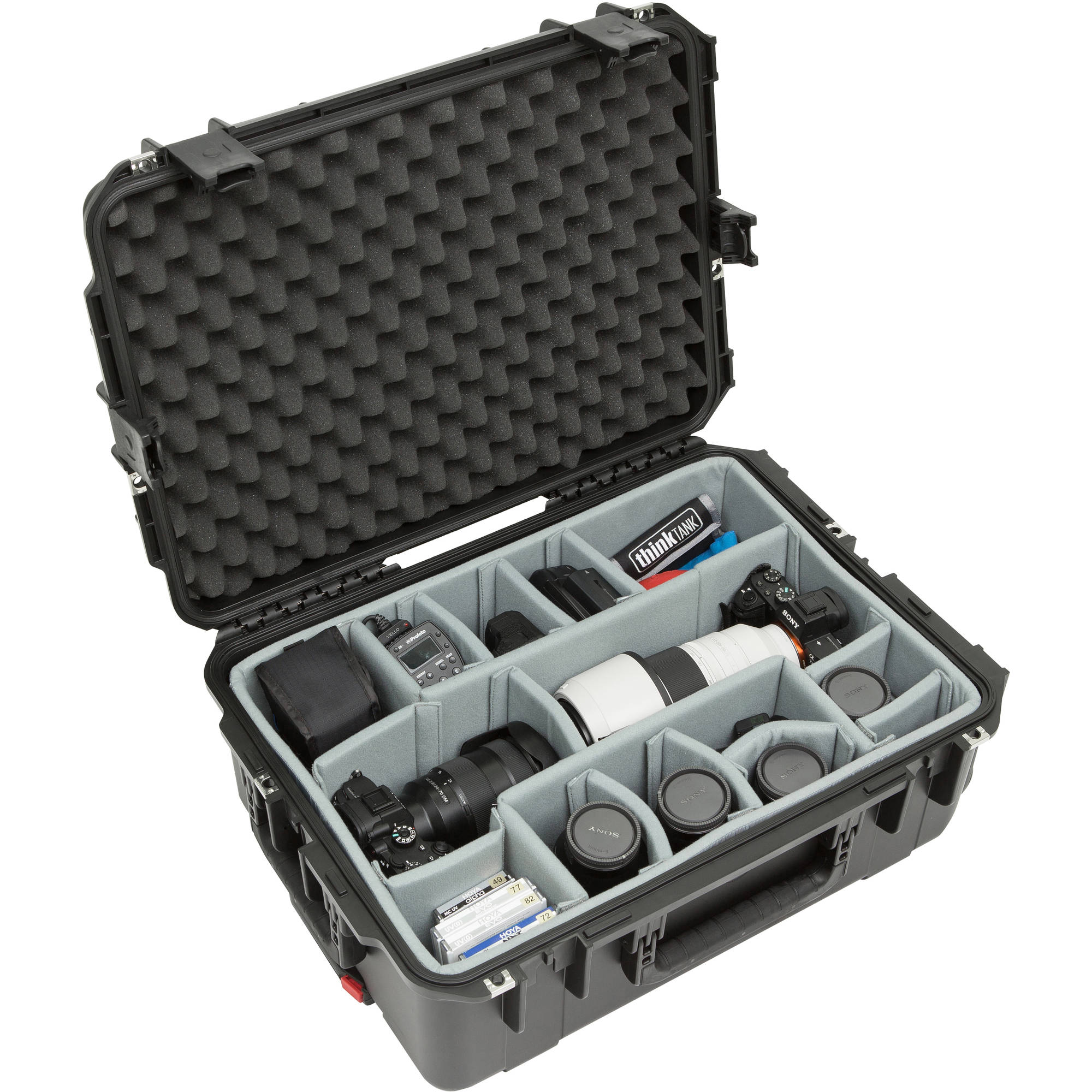 SKB 3i-2215-8DT iSeries Waterproof Case (Think Tank Designed Photo Dividers)