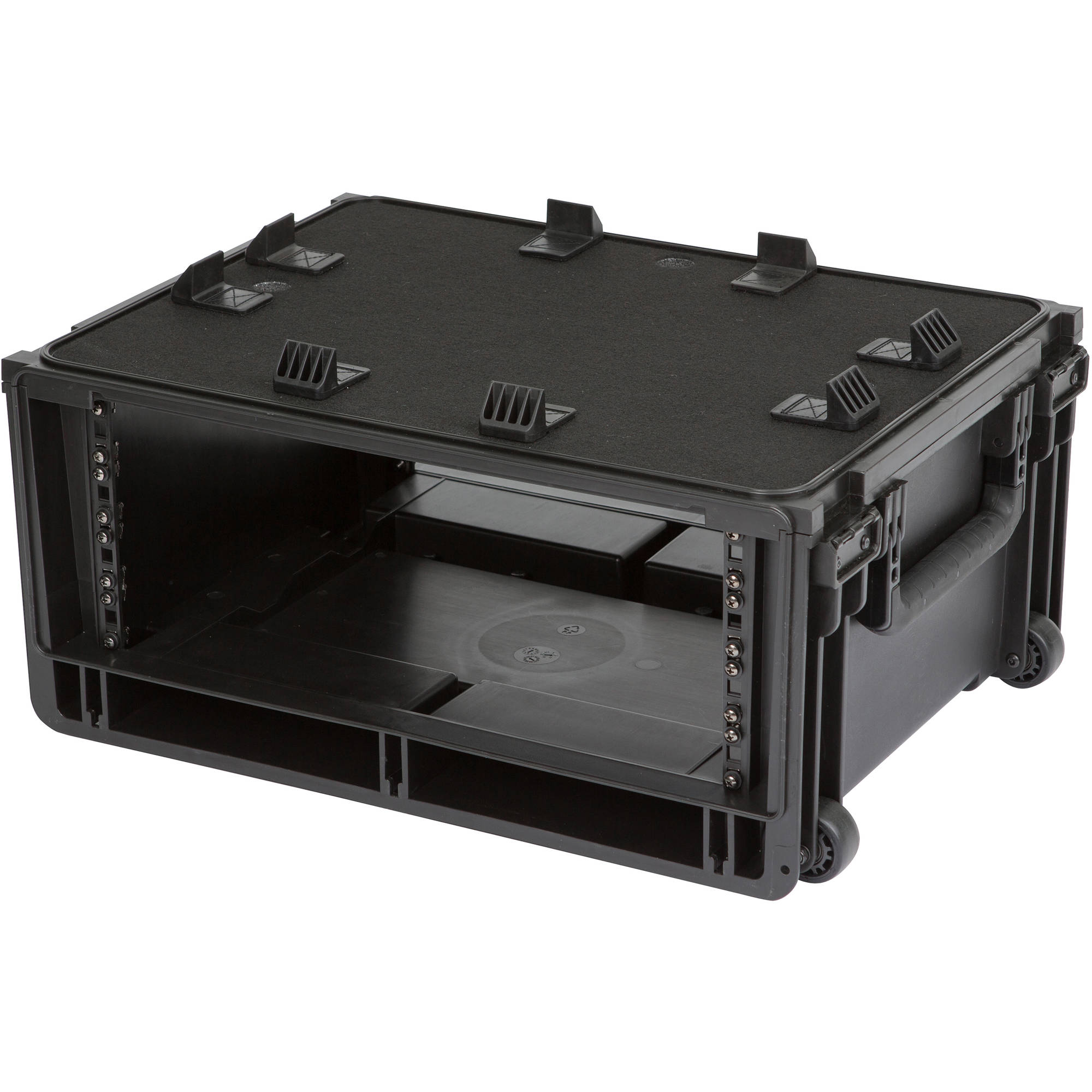 SKB 1SKB-ISF4U Injection-Molded Studio Flyer Rack Case (4U)