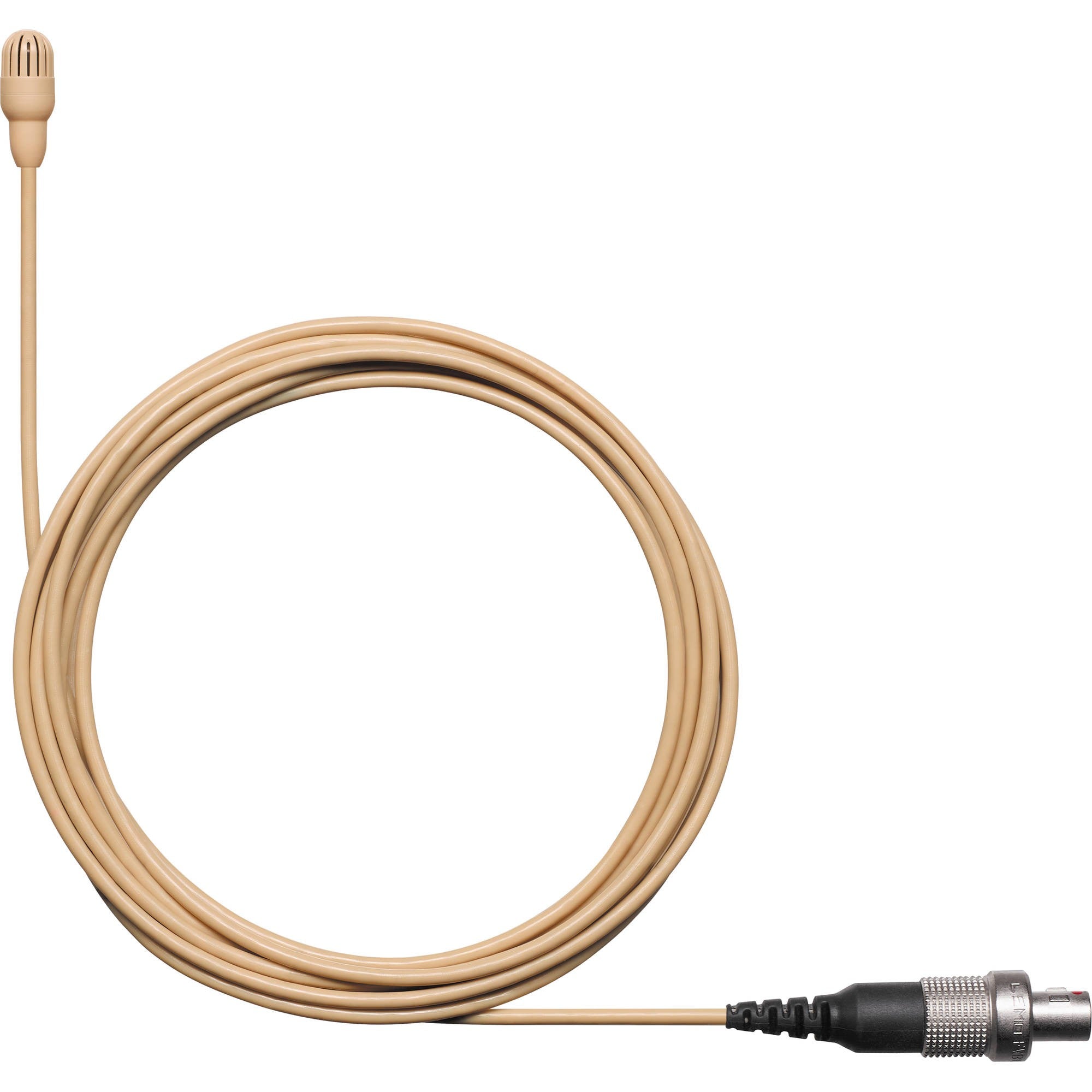 Shure TwinPlex TL47 Omnidirectional Lavalier Microphone with Accessories (LEMO, Tan)