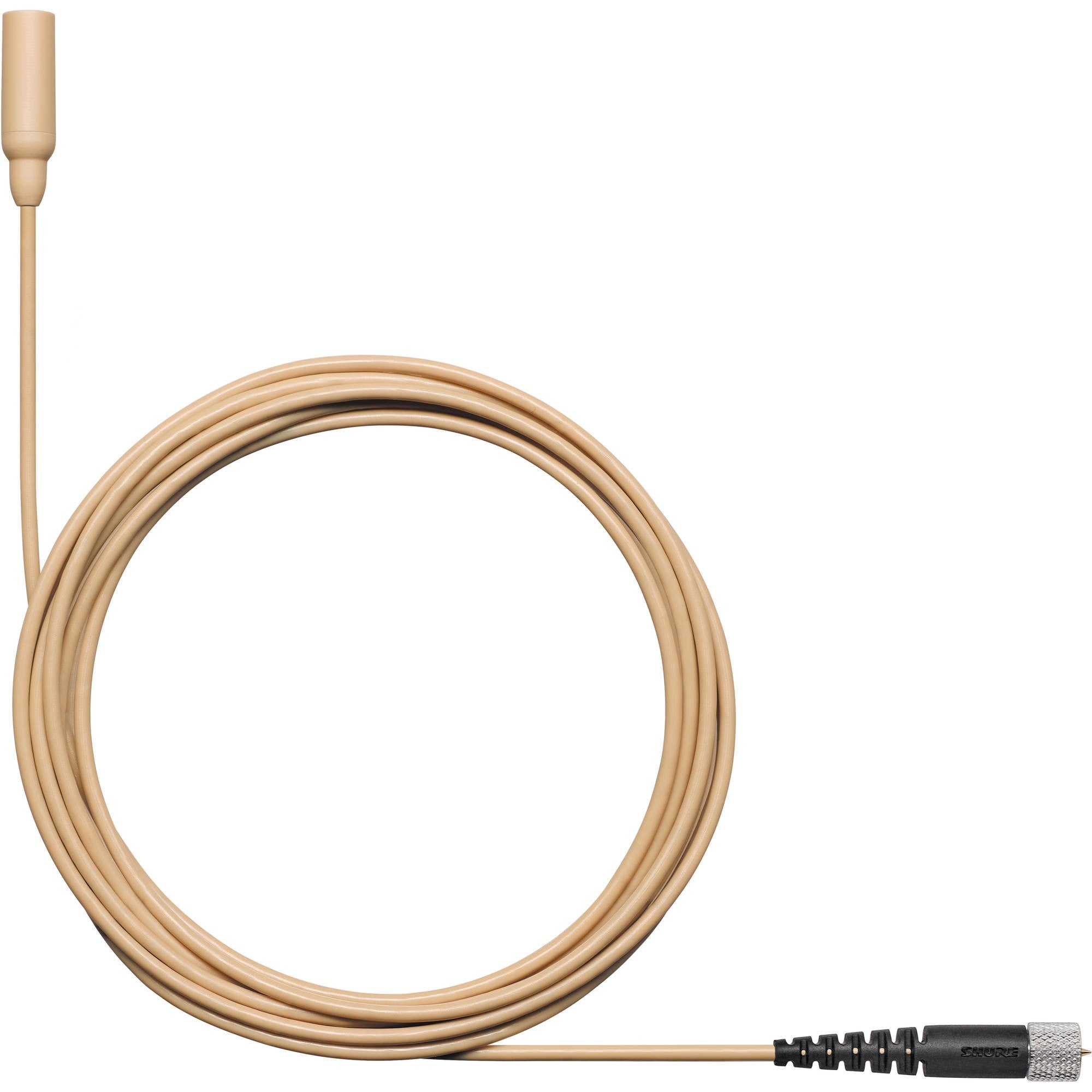 Shure TwinPlex TL48 Omnidirectional Lavalier Microphone (Microdot, Tan)